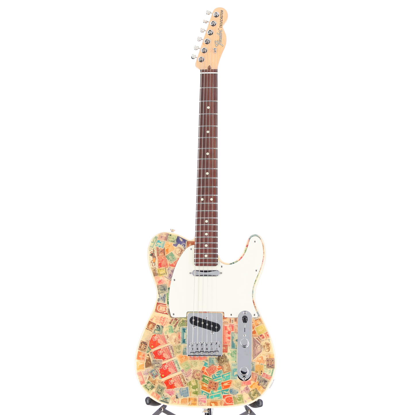 Fender Custom Shop World Stamp Collection Telecaster Electric Guitar - China Stamps, Limited Run (BB3) (31907)