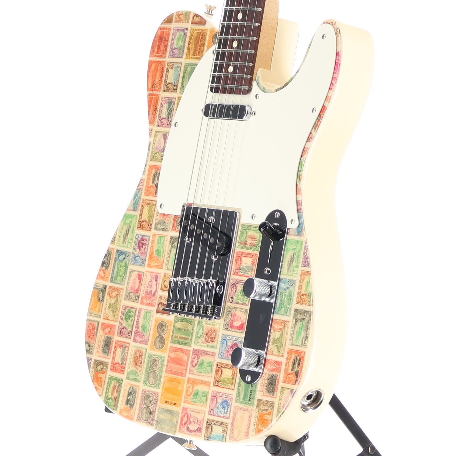 Fender Custom Shop World Stamp Collection Telecaster Electric Guitar - Commonwealth of Dominica (BB10) (69827)