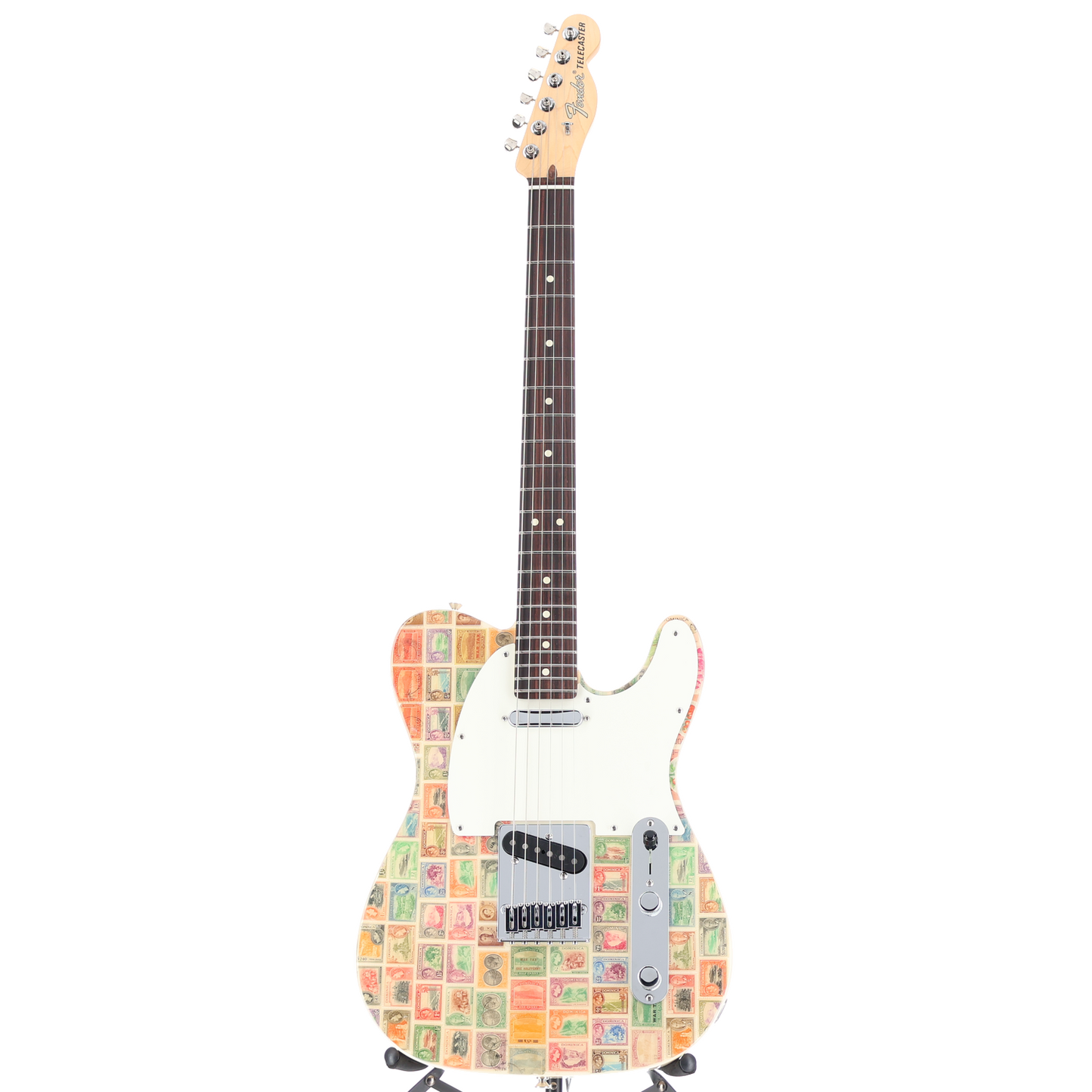Fender Custom Shop World Stamp Collection Telecaster Electric Guitar - Commonwealth of Dominica (BB10) (69827)