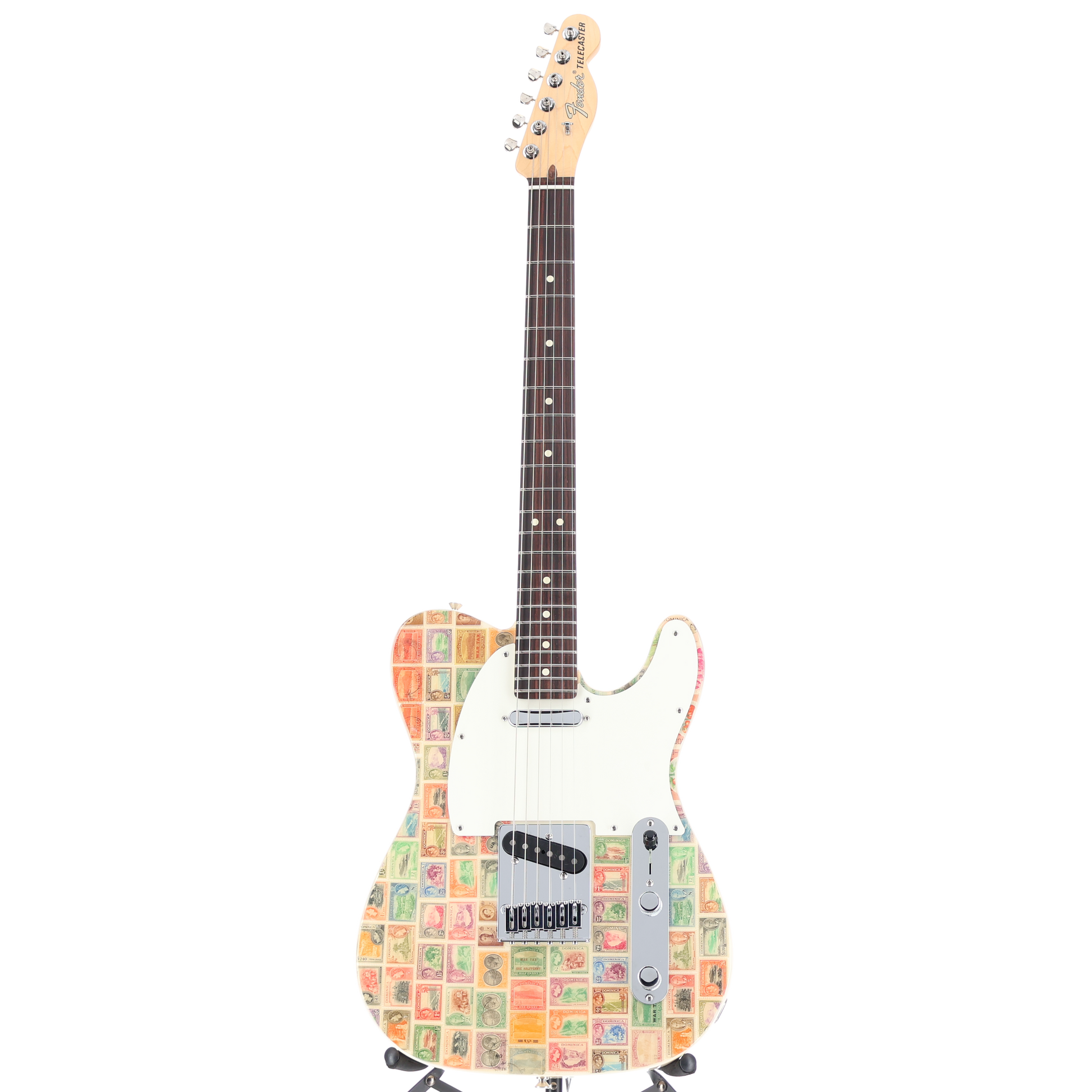 Fender Custom Shop World Stamp Collection Telecaster Electric Guitar - Commonwealth of Dominica, Limited Run (BB10) (69827)