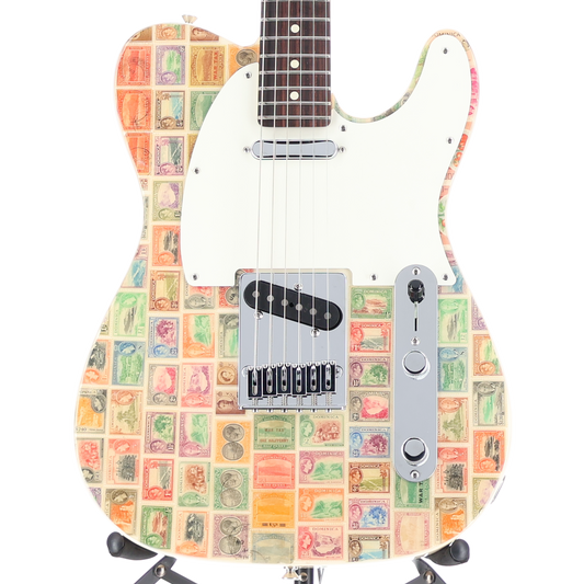 Fender Custom Shop World Stamp Collection Telecaster Electric Guitar - Commonwealth of Dominica, Limited Run (BB10) (69827)