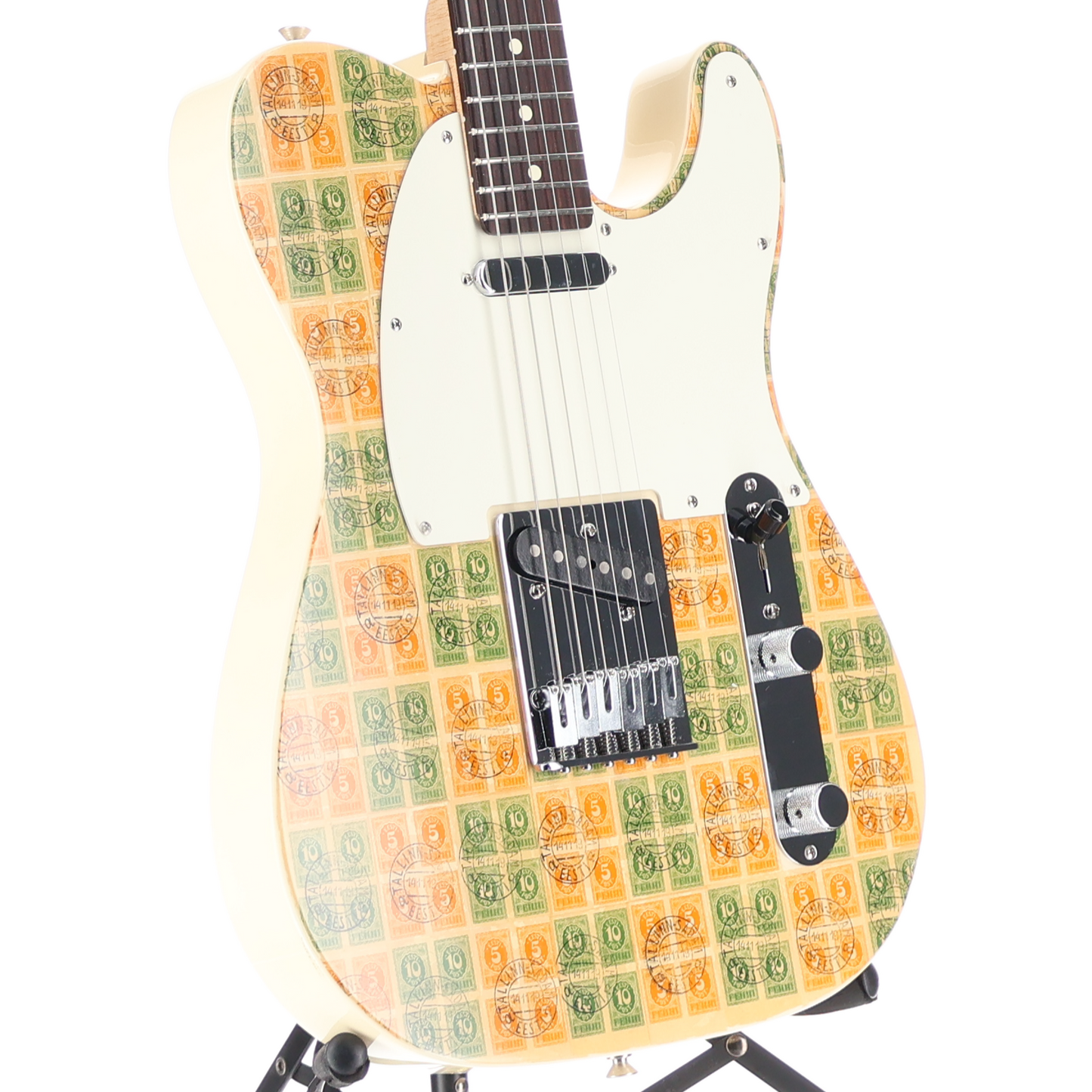 Fender Custom Shop World Stamp Collection Telecaster Electric Guitar - Estonia, Limited Run (Z11) (96632)