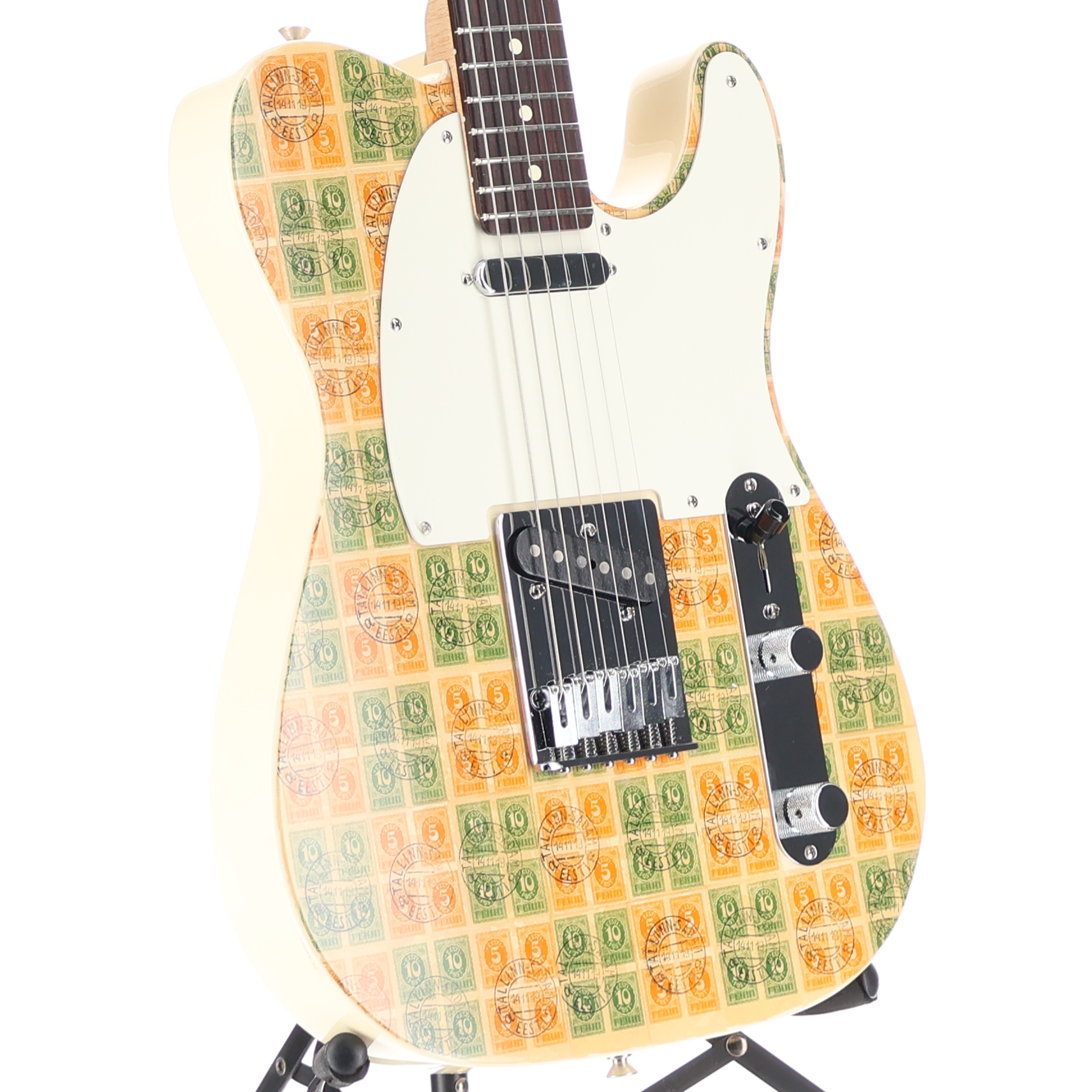 Fender Custom Shop World Stamp Collection Telecaster Electric Guitar - Estonia, Limited Run (Z11) (96632)
