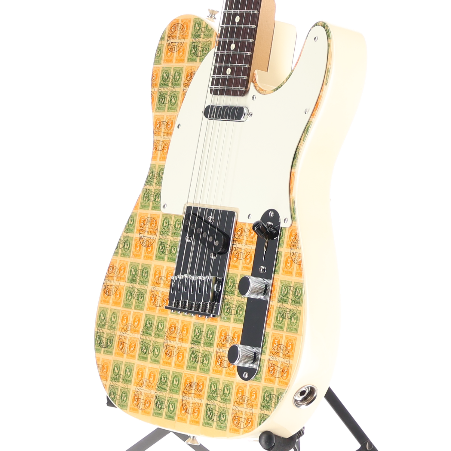 Fender Custom Shop World Stamp Collection Telecaster Electric Guitar - Estonia (Z11) (96632)