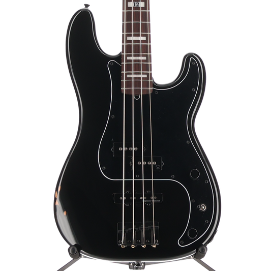 Fender Duff McKagan Deluxe Precision Bass, Rosewood Fingerboard, Black (E7) (00304)