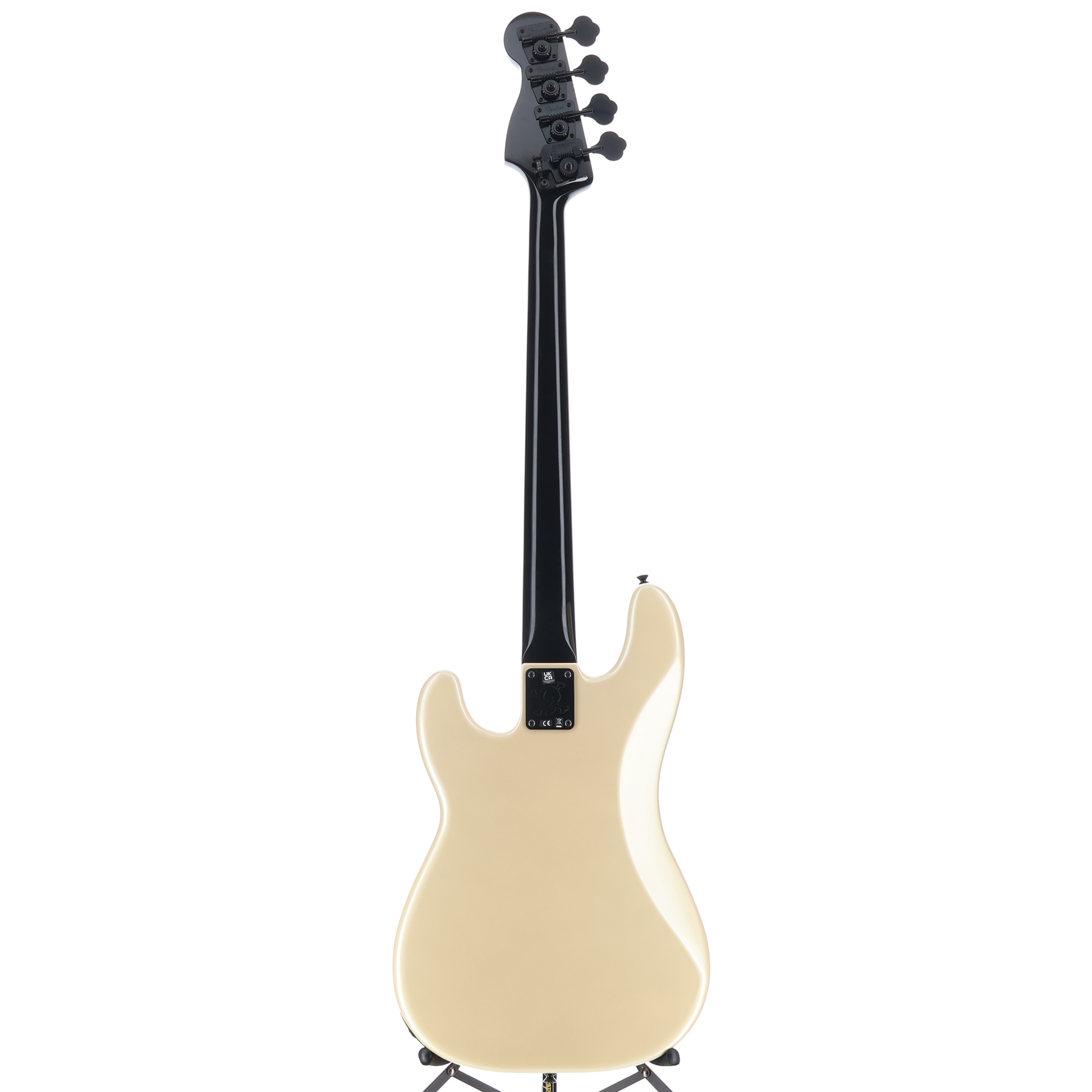 Fender Duff McKagan Deluxe Precision Bass, Rosewood Fingerboard, White Pearl (J8) (01158)