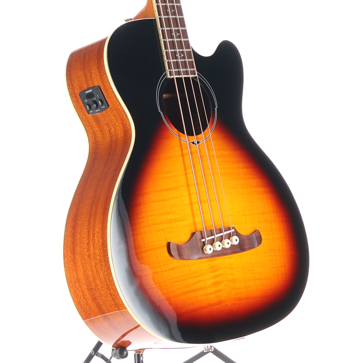 Fender FA-450CE Bass, Laurel Fingerboard, 3-Color Sunburst (SR) (13006)