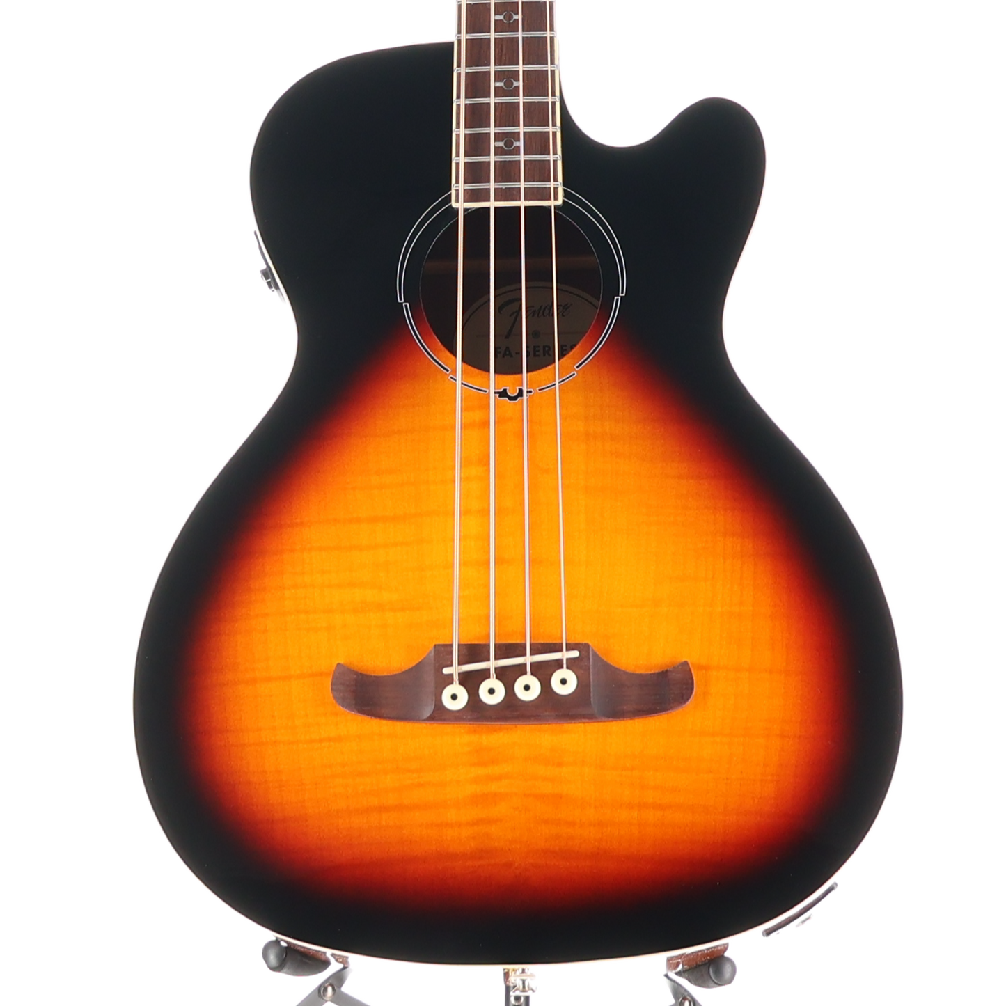 Fender FA-450CE Bass, Laurel Fingerboard, 3-Color Sunburst (SR) (13006)