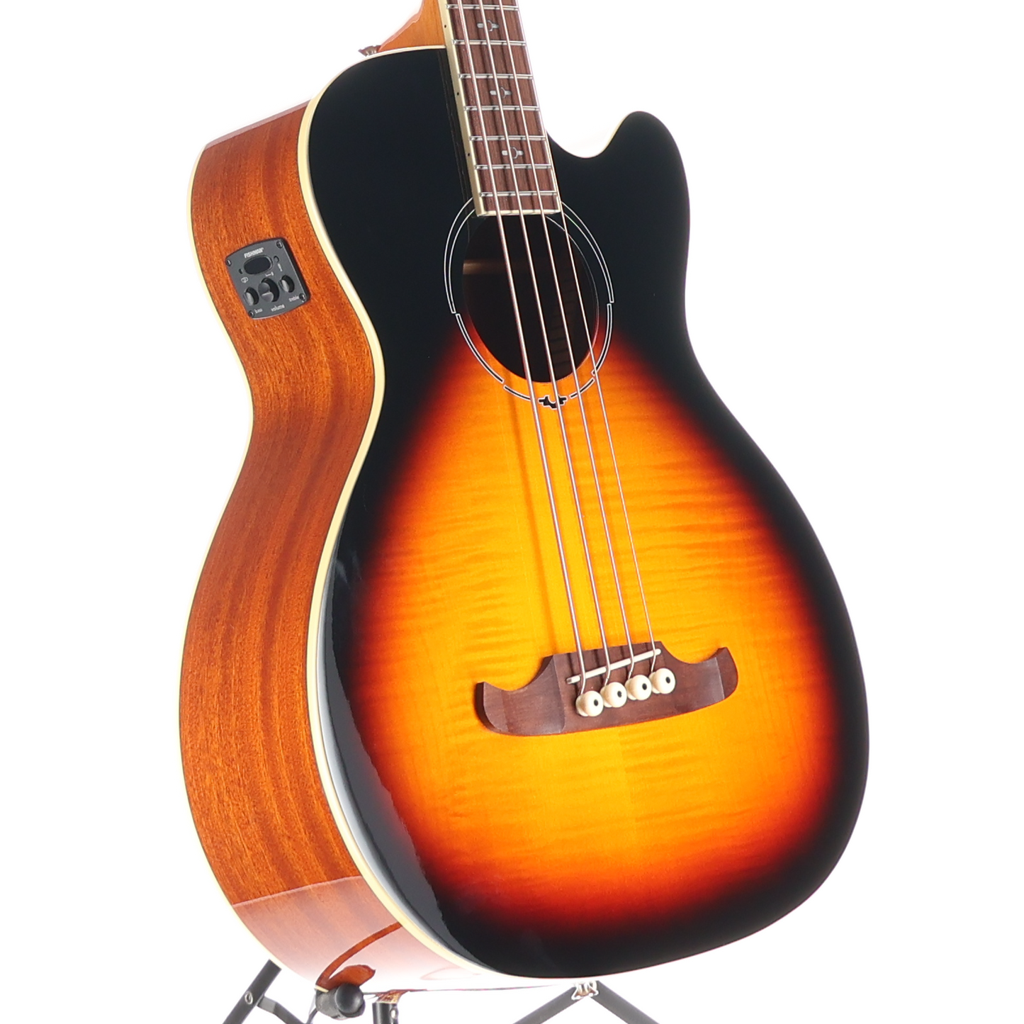 Fender FA-450CE Bass, Laurel Fingerboard, 3-Color Sunburst (SR) (13037)