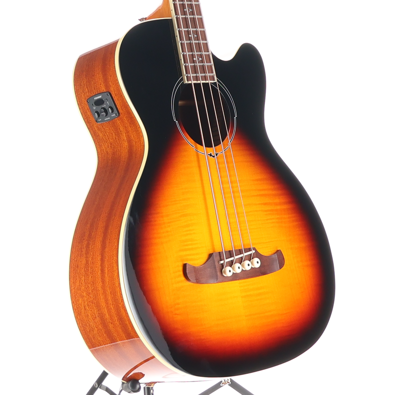 Fender FA-450CE Bass, Laurel Fingerboard, 3-Color Sunburst (SR) (13037)