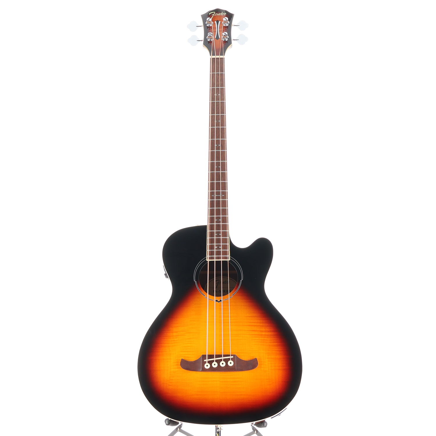 Fender FA-450CE Bass, Laurel Fingerboard, 3-Color Sunburst (SR) (13037)