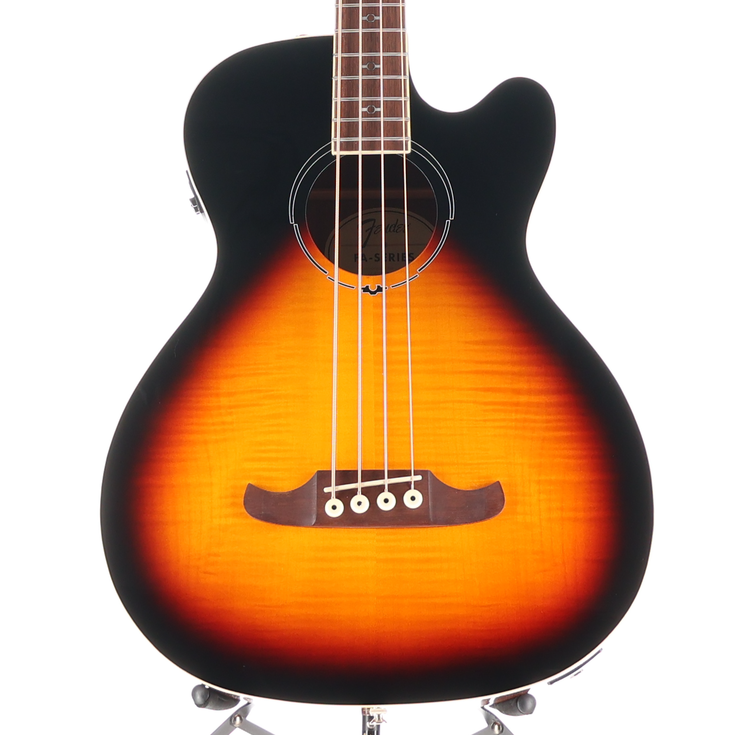 Fender FA-450CE Bass, Laurel Fingerboard, 3-Color Sunburst (SR) (13037)