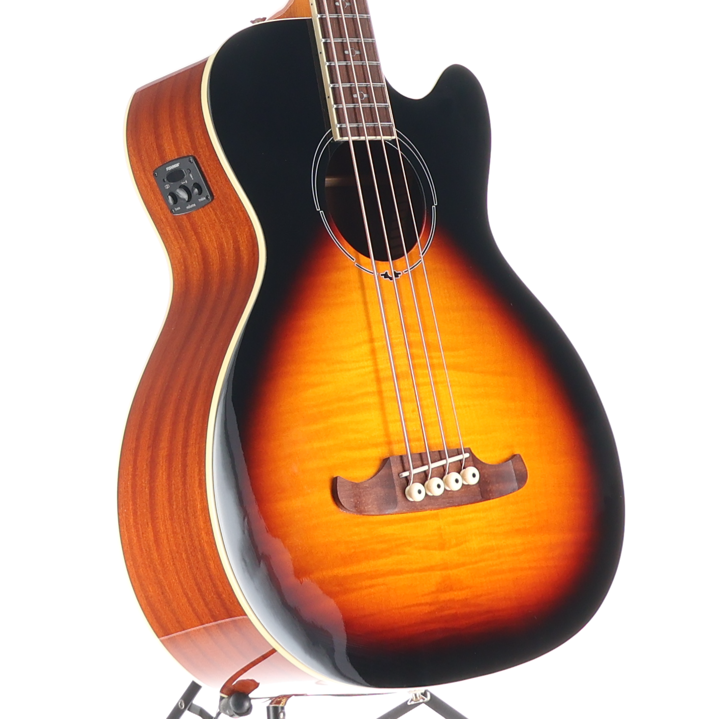 Fender FA-450CE Bass, Laurel Fingerboard, 3-Color Sunburst (U7) (13046)