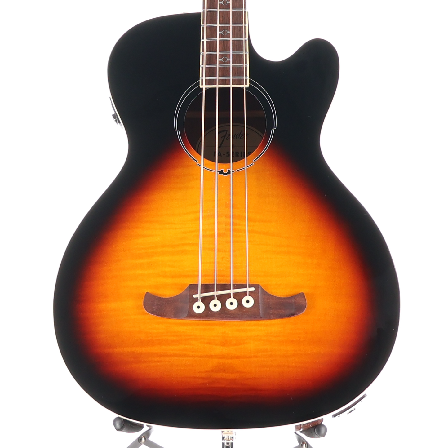 Fender FA-450CE Bass, Laurel Fingerboard, 3-Color Sunburst (U7) (13046)