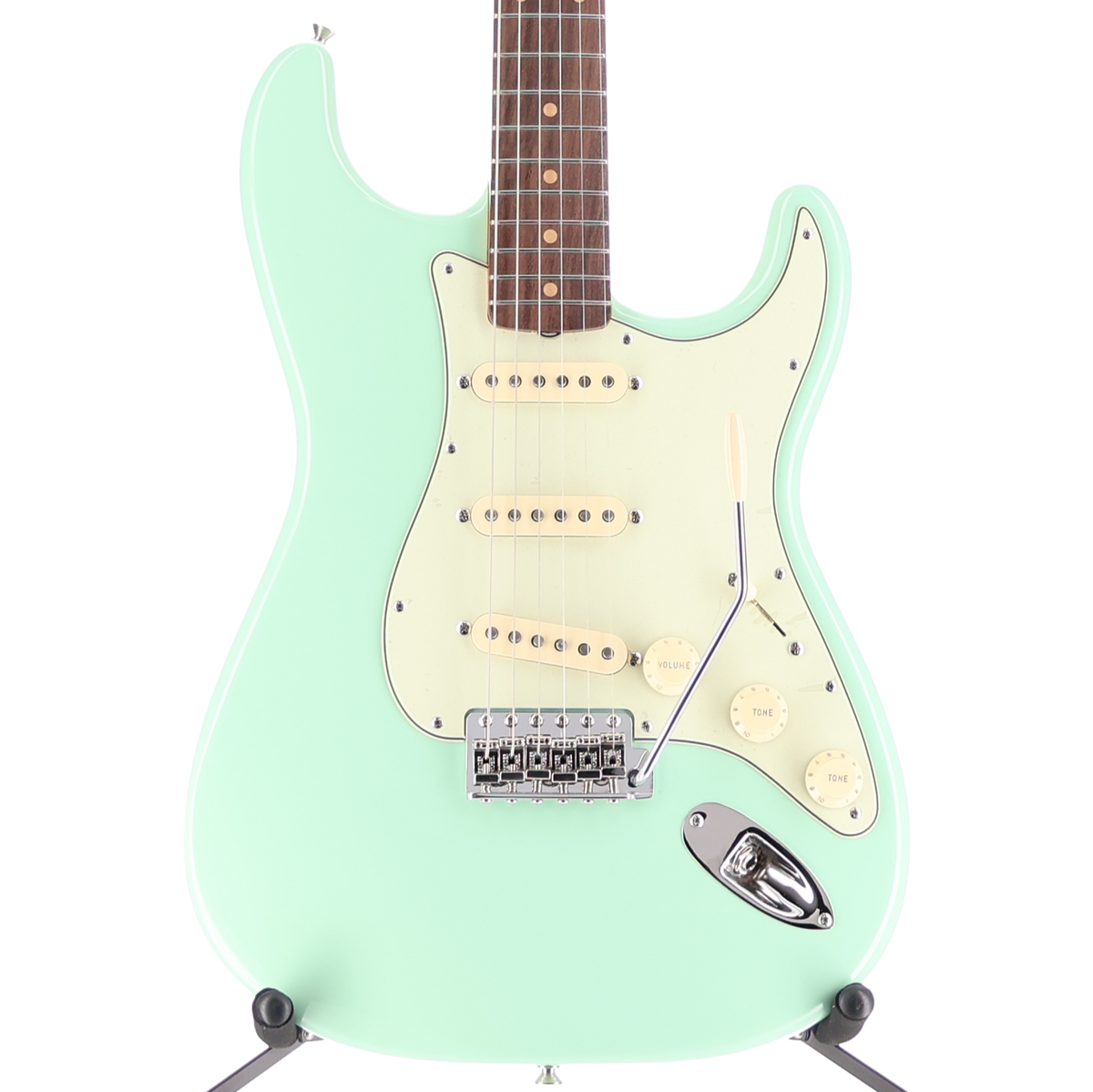 Fender Fender American Vintage II 1961 Stratocaster, Rosewood Fingerboard, Surf Green (T9) (6475) (26475)