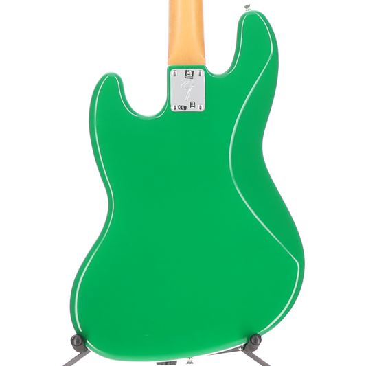 Fender Fender Gold Foil Jazz Bass Green Neon Custom Paint (1559) (A8) (11559)