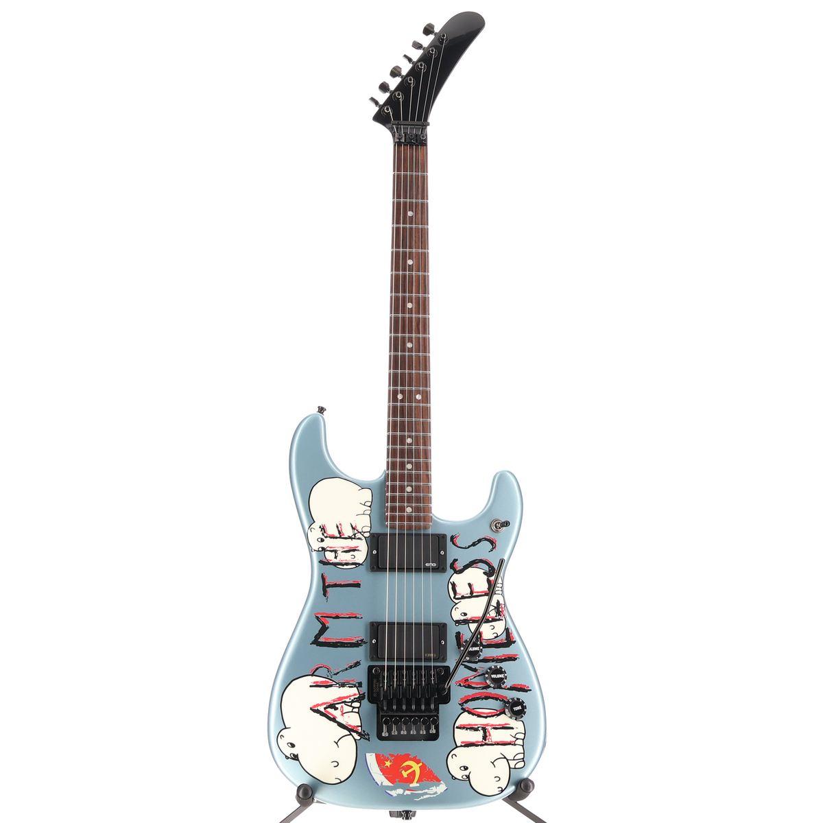 Fender Fender Tom Morello "Arm The Homeless", Blue Ice Metallic (0842) (A13) (00842)