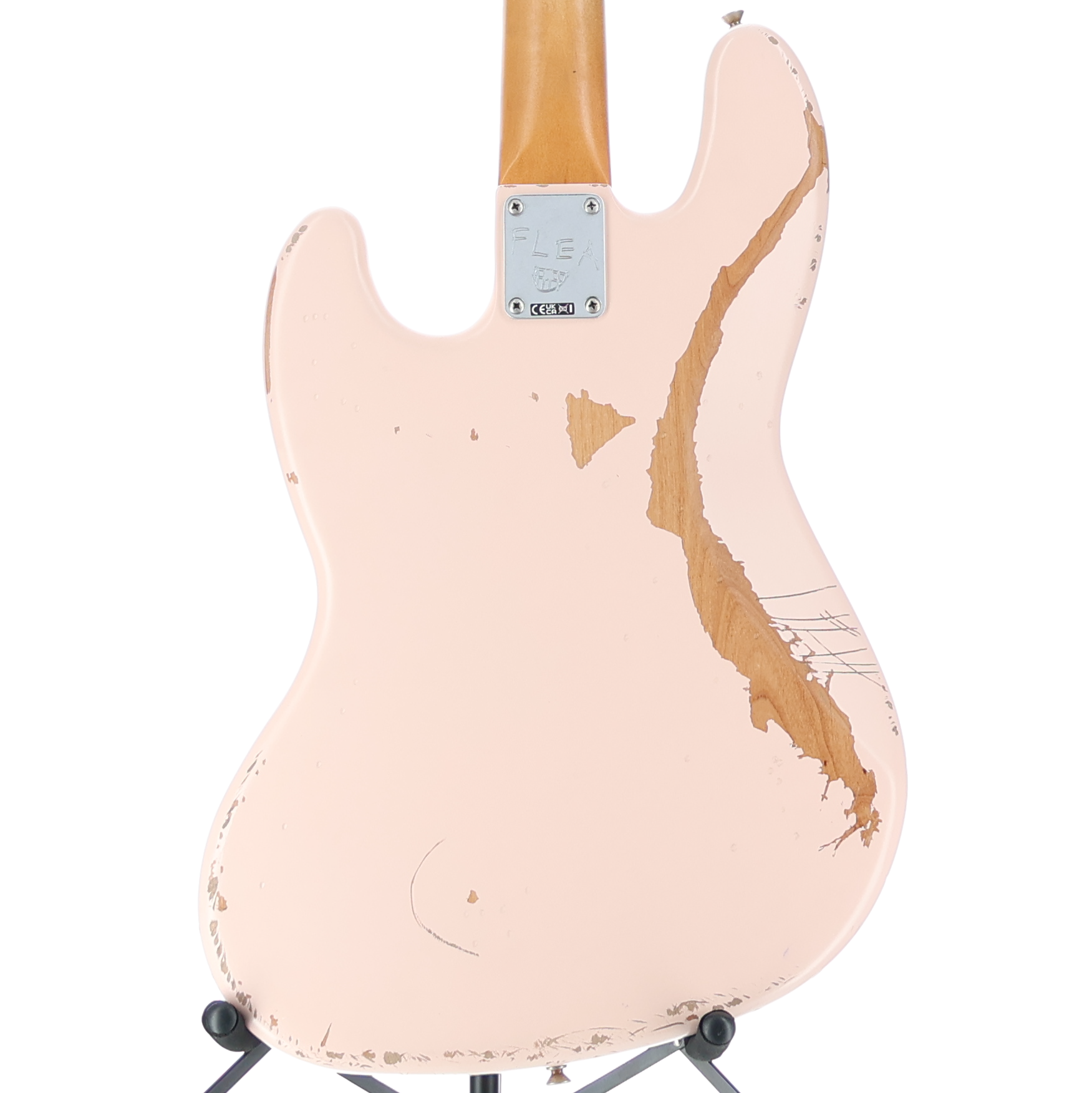 Fender Flea Jazz Bass, Rosewood Fingerboard, Roadworn Shell Pink (M2) (46423)