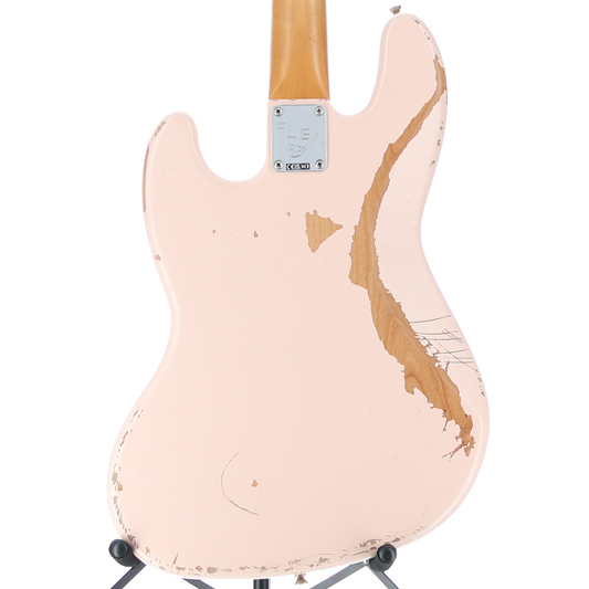 Fender Flea Jazz Bass, Rosewood Fingerboard, Roadworn Shell Pink (M2) (46423)