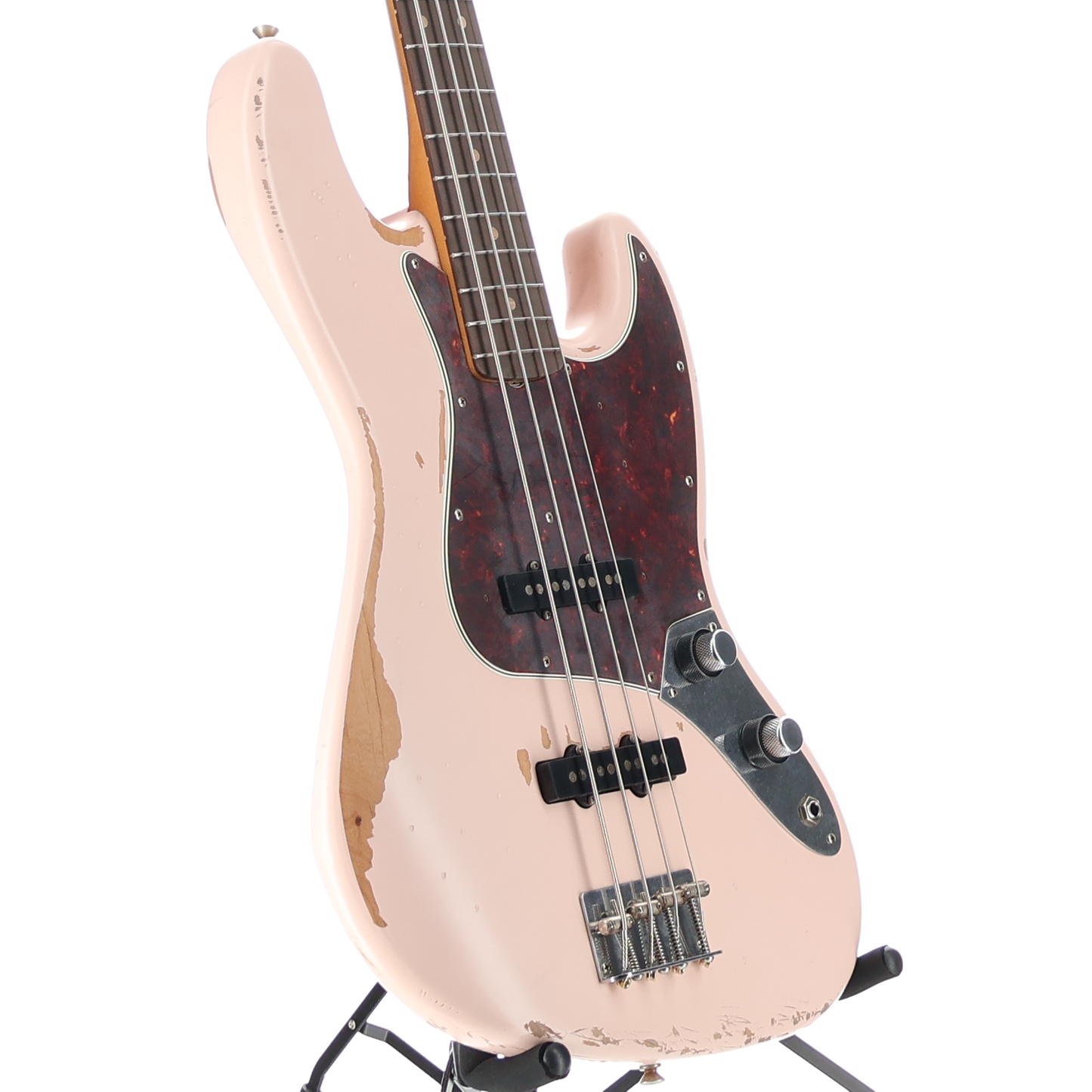 Fender Flea Jazz Bass, Rosewood Fingerboard, Roadworn Shell Pink (M2) (46423)