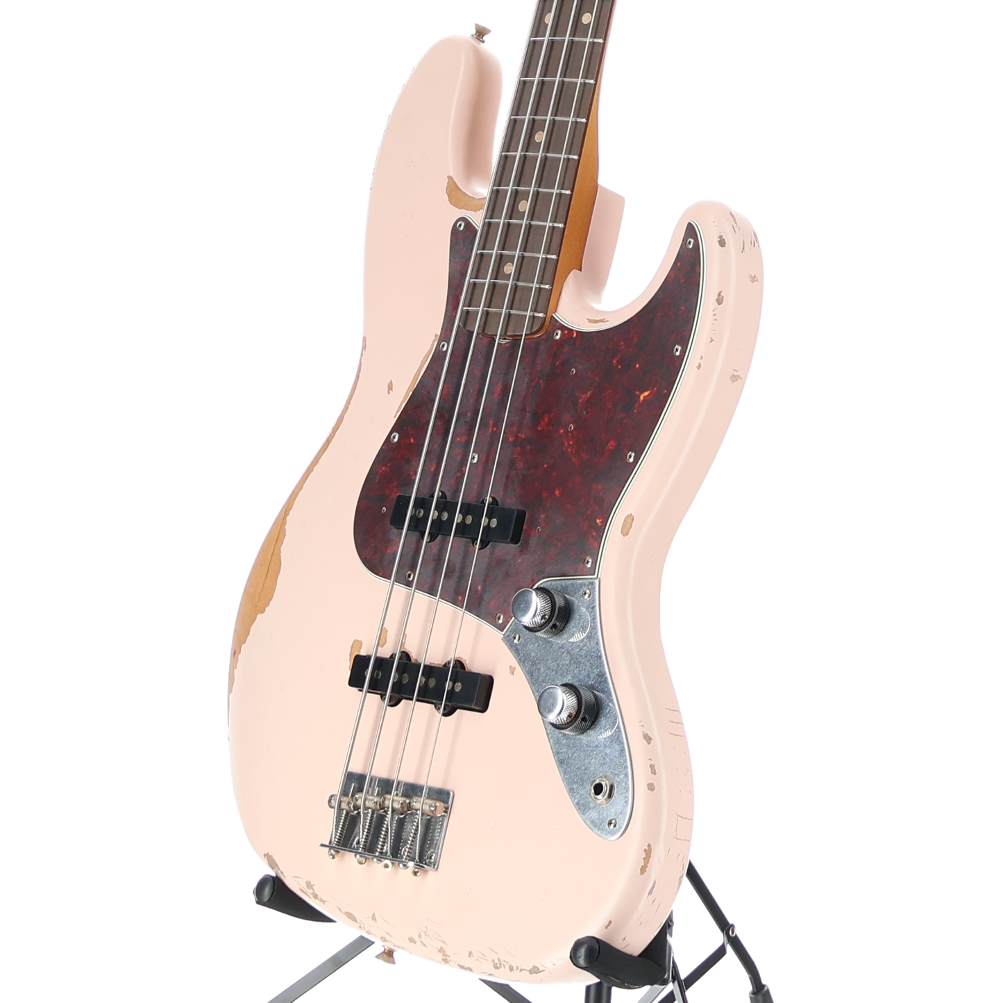 Fender Flea Jazz Bass, Rosewood Fingerboard, Roadworn Shell Pink (M2) (46423)