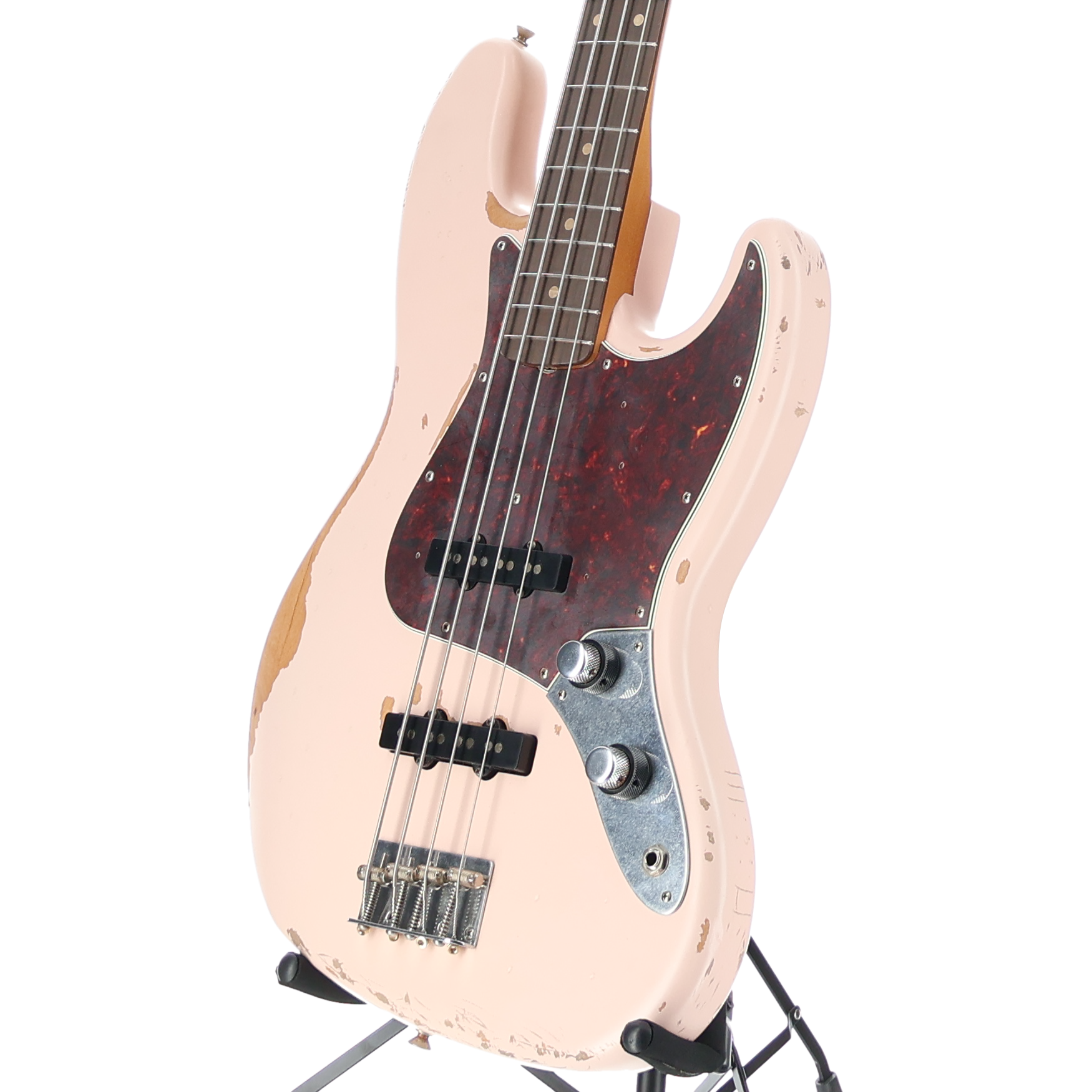 Fender Flea Jazz Bass, Rosewood Fingerboard, Roadworn Shell Pink (M2) (46423)