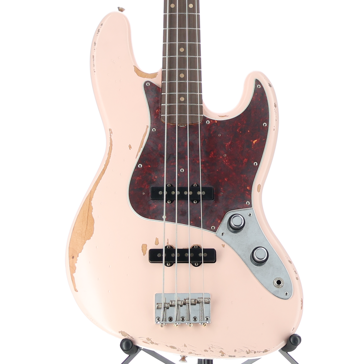 Fender Flea Jazz Bass, Rosewood Fingerboard, Roadworn Shell Pink (M2) (46423)