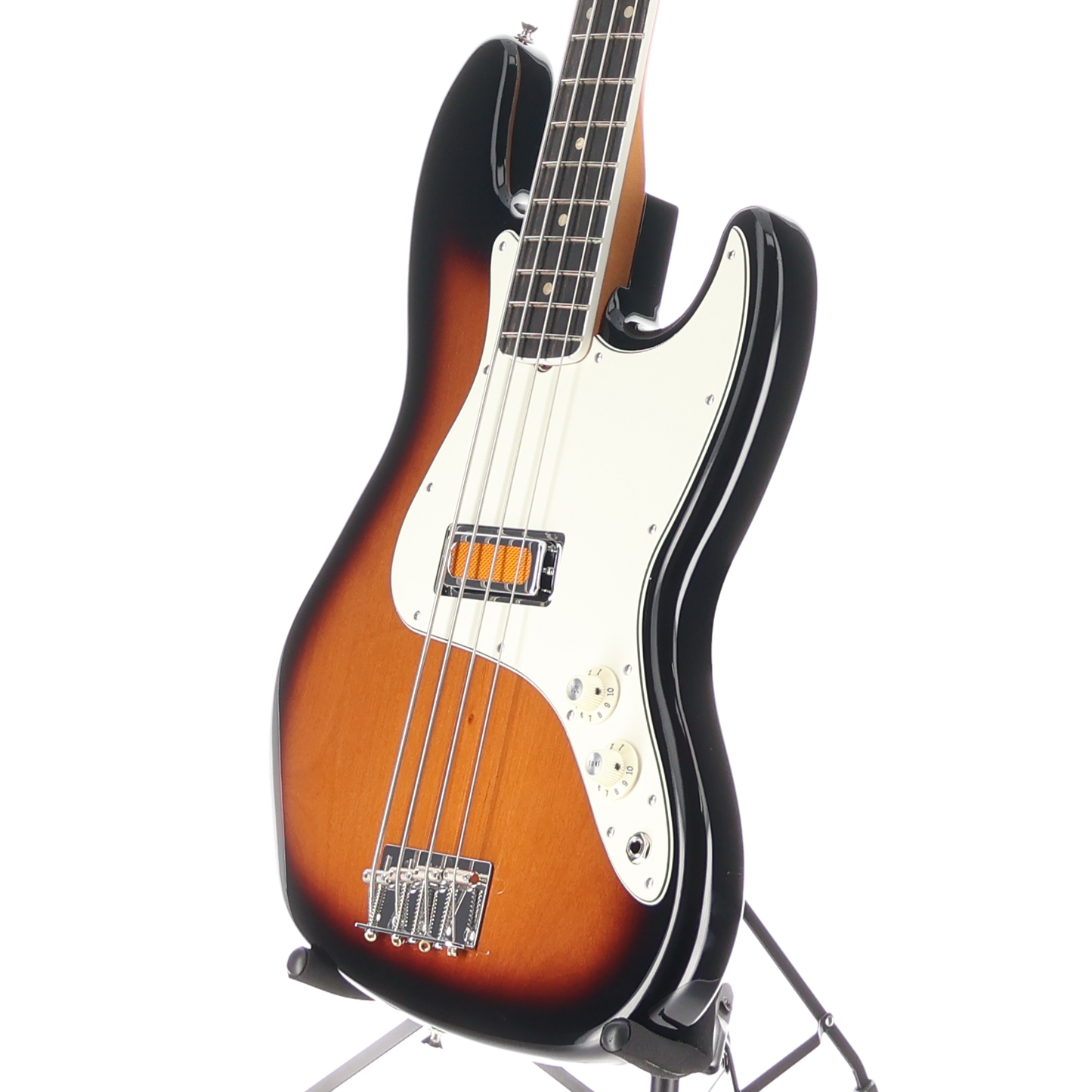 Fender Gold Foil Jazz Bass, 2-Color Sunburst, Ebony Fingerboard, Pro Setup (S2) (01585)