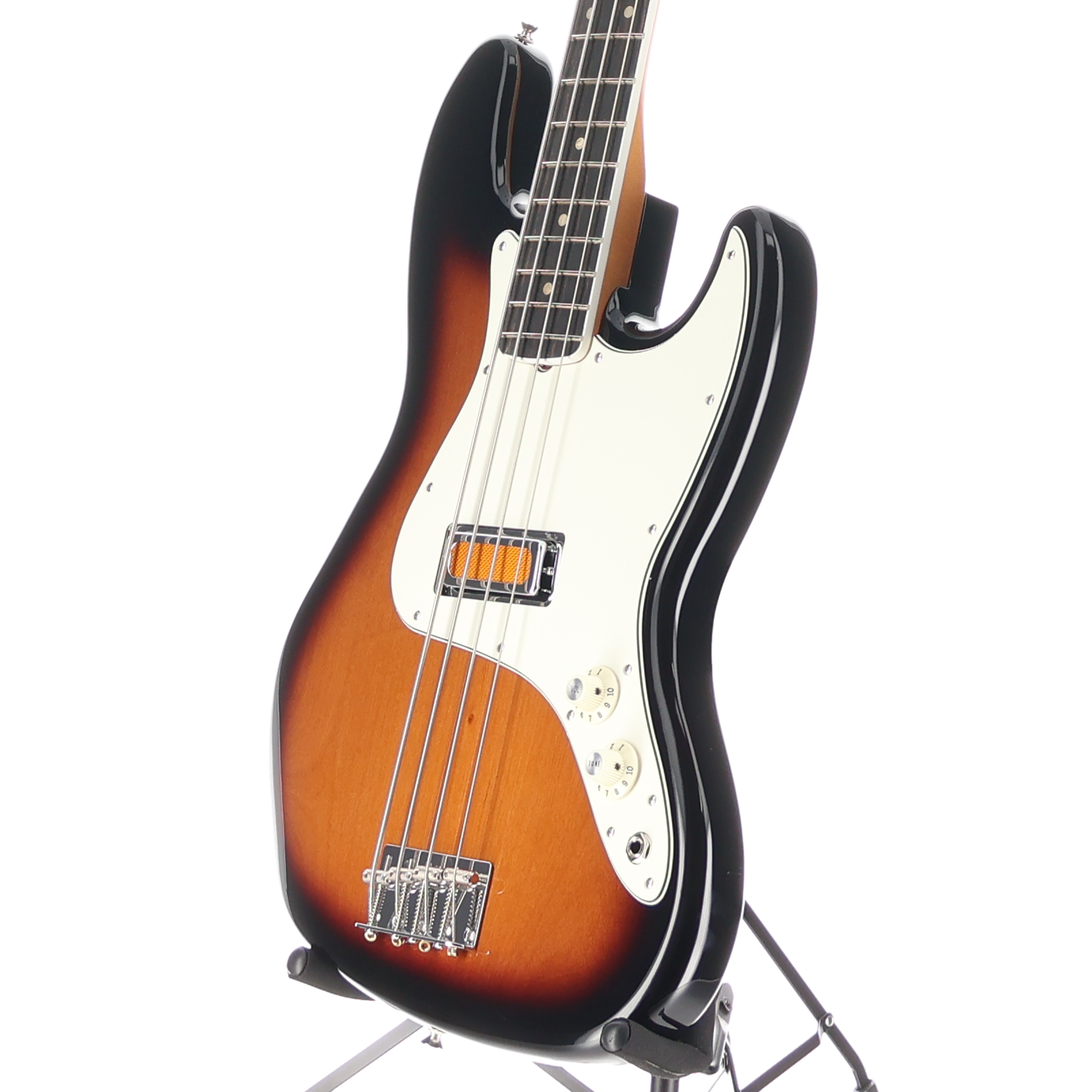 Fender Gold Foil Jazz Bass, 2-Color Sunburst, Ebony Fingerboard, Pro Setup (S2) (01585)
