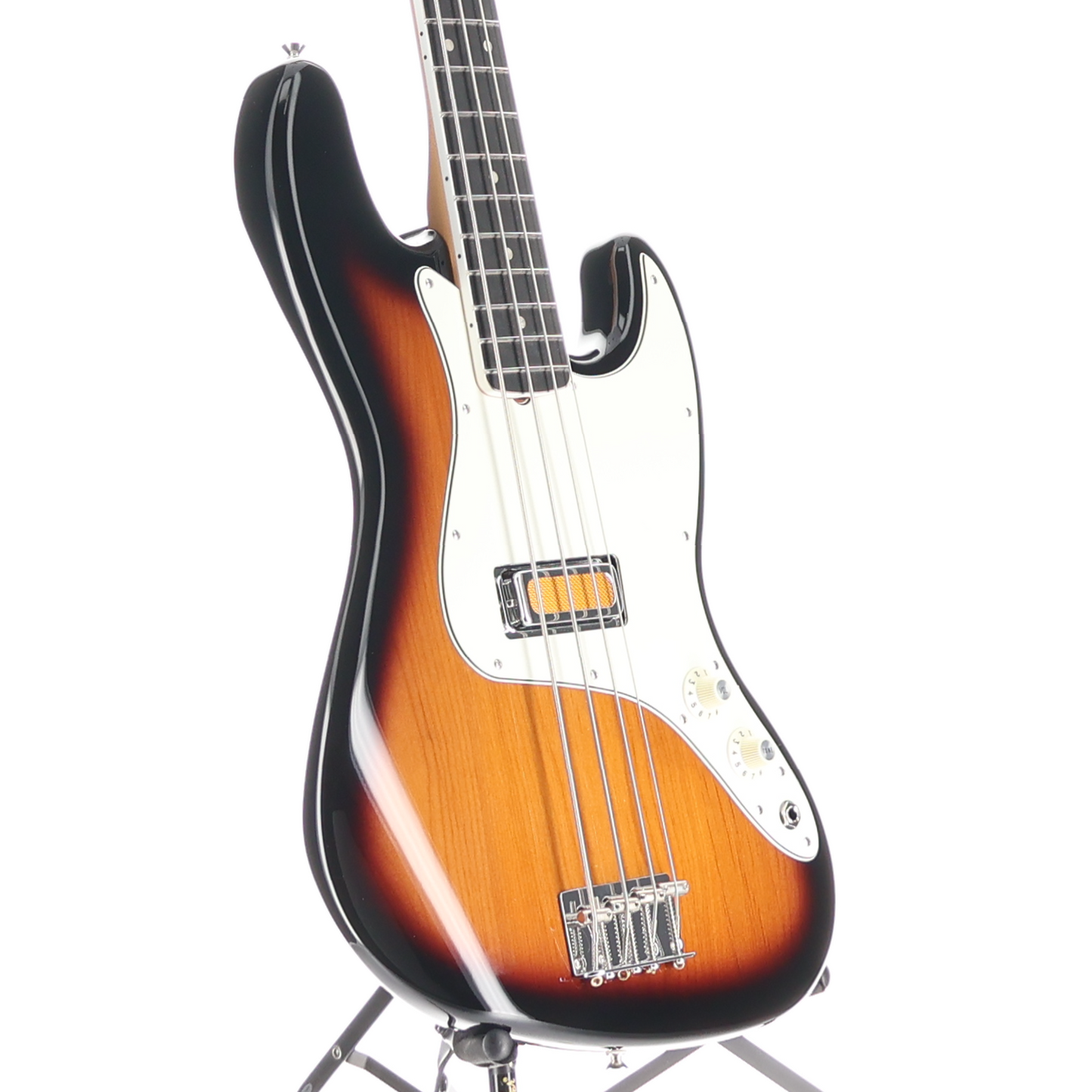 Fender Gold Foil Jazz Bass, 2-Color Sunburst, Plays Great (AA13) (00653)
