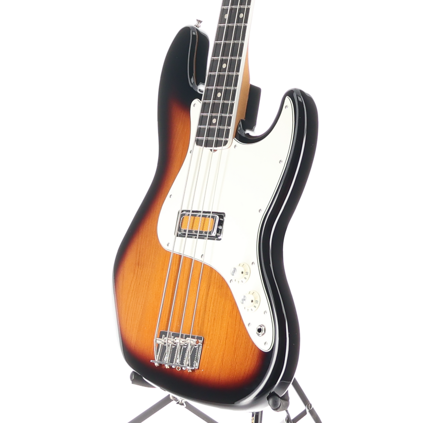 Fender Gold Foil Jazz Bass, 2-Color Sunburst, Plays Great (AA13) (00653)
