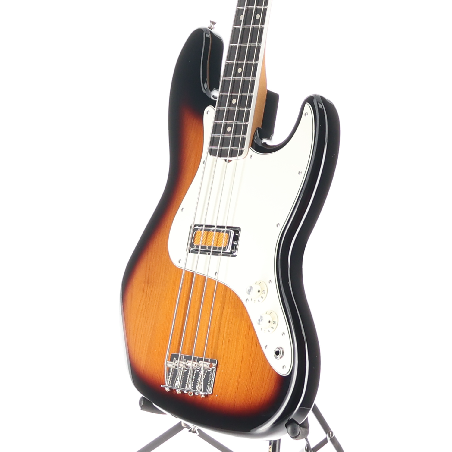 Fender Gold Foil Jazz Bass, 2-Color Sunburst, Plays Great (AA13) (00653)