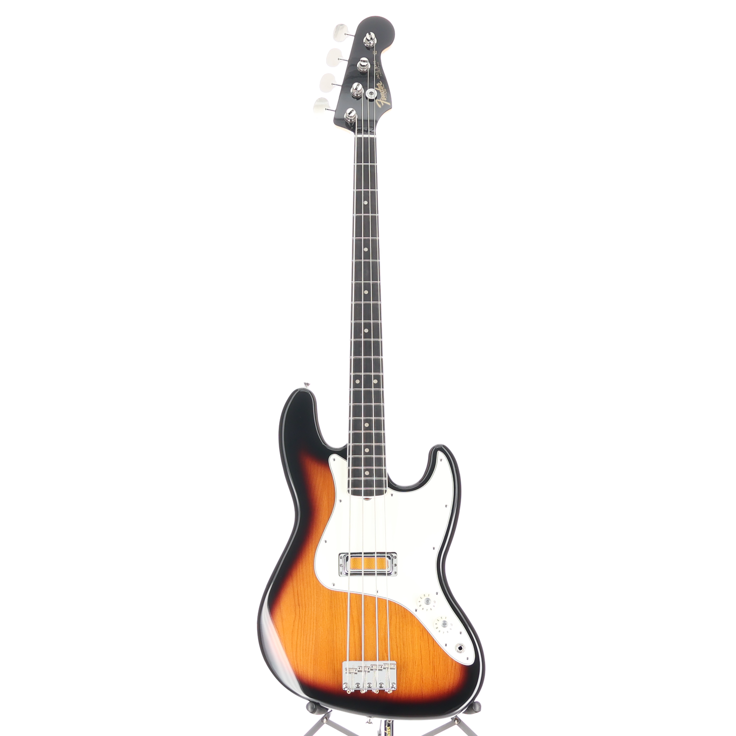 Fender Gold Foil Jazz Bass, 2-Color Sunburst, Plays Great (AA13) (00653)