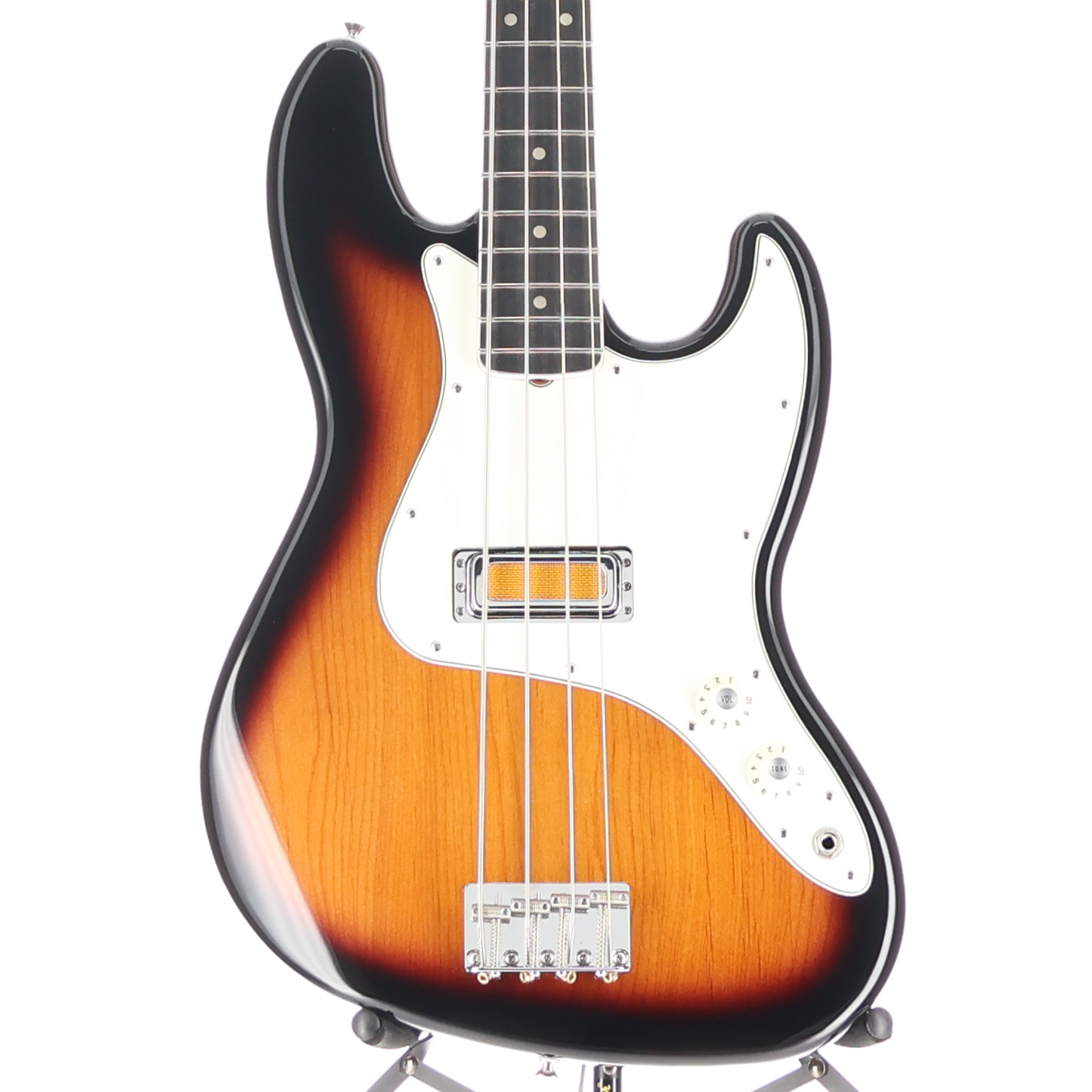 Fender Gold Foil Jazz Bass, 2-Color Sunburst, Plays Great (AA13) (00653)