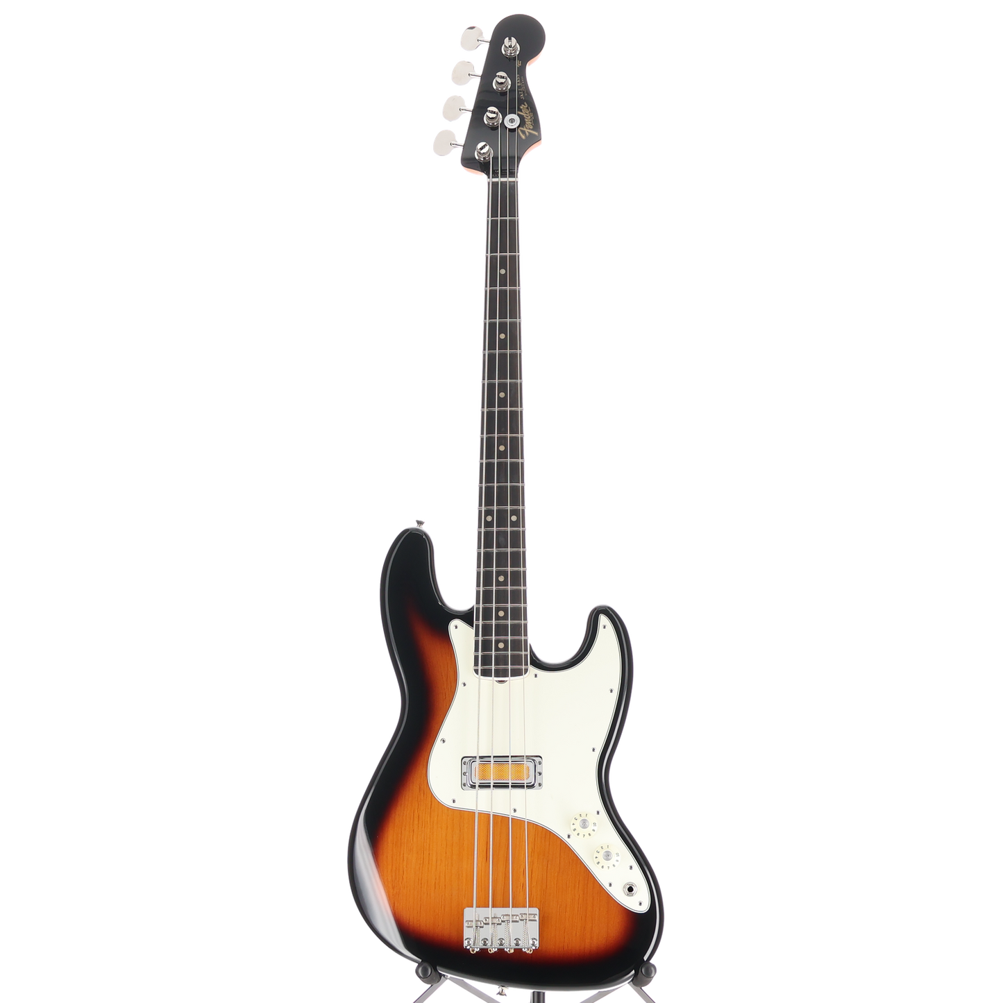 Fender Gold Foil Jazz Bass, 2-Color Sunburst, Plays Great (B12) (05041)