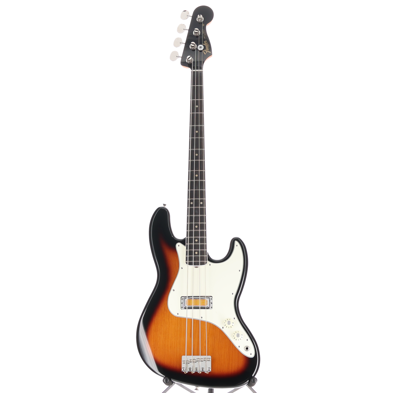 Fender Gold Foil Jazz Bass, 2-Color Sunburst, Plays Great (B12) (05041)