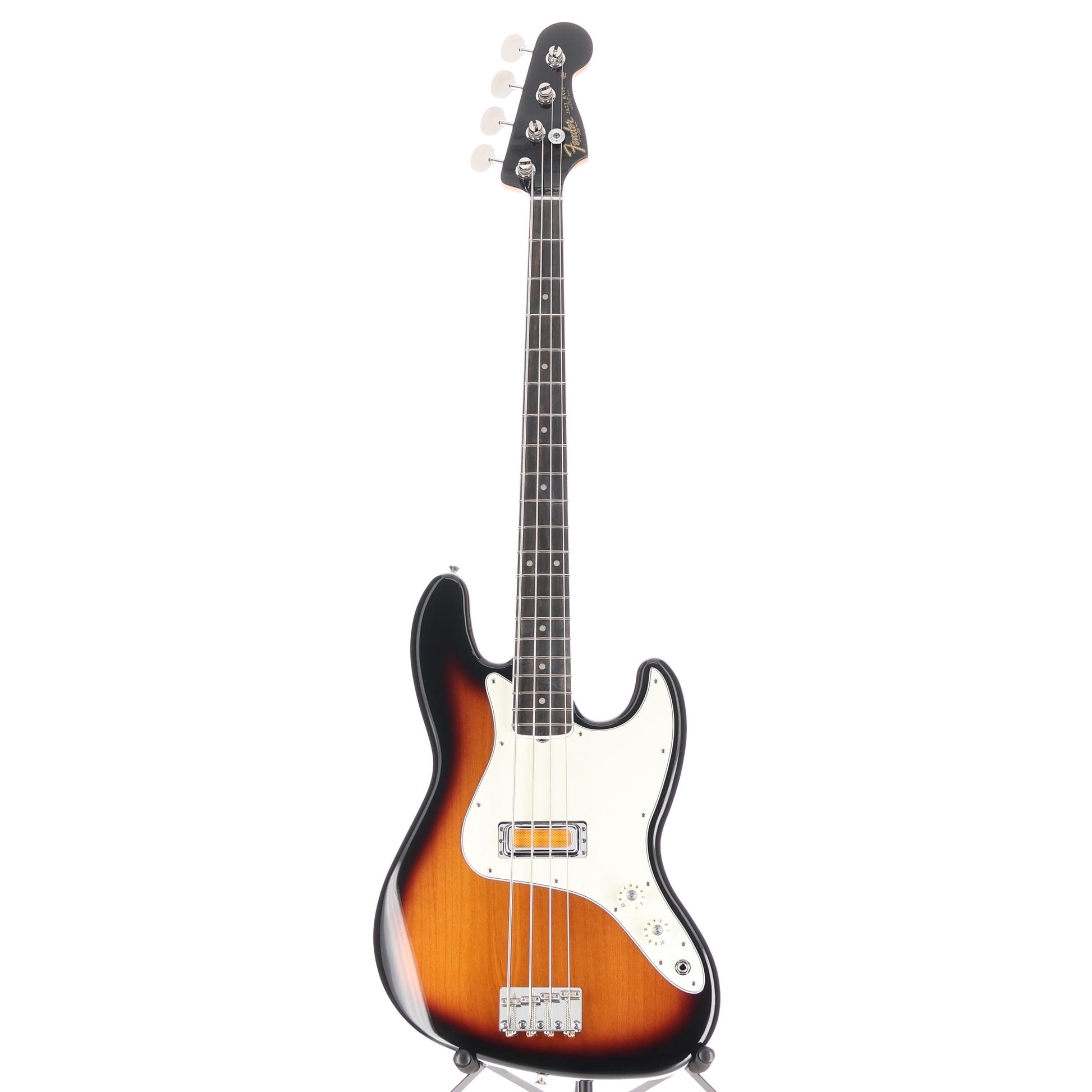 Fender Gold Foil Jazz Bass, 2-Color Sunburst, Plays Great (N3) (11641)