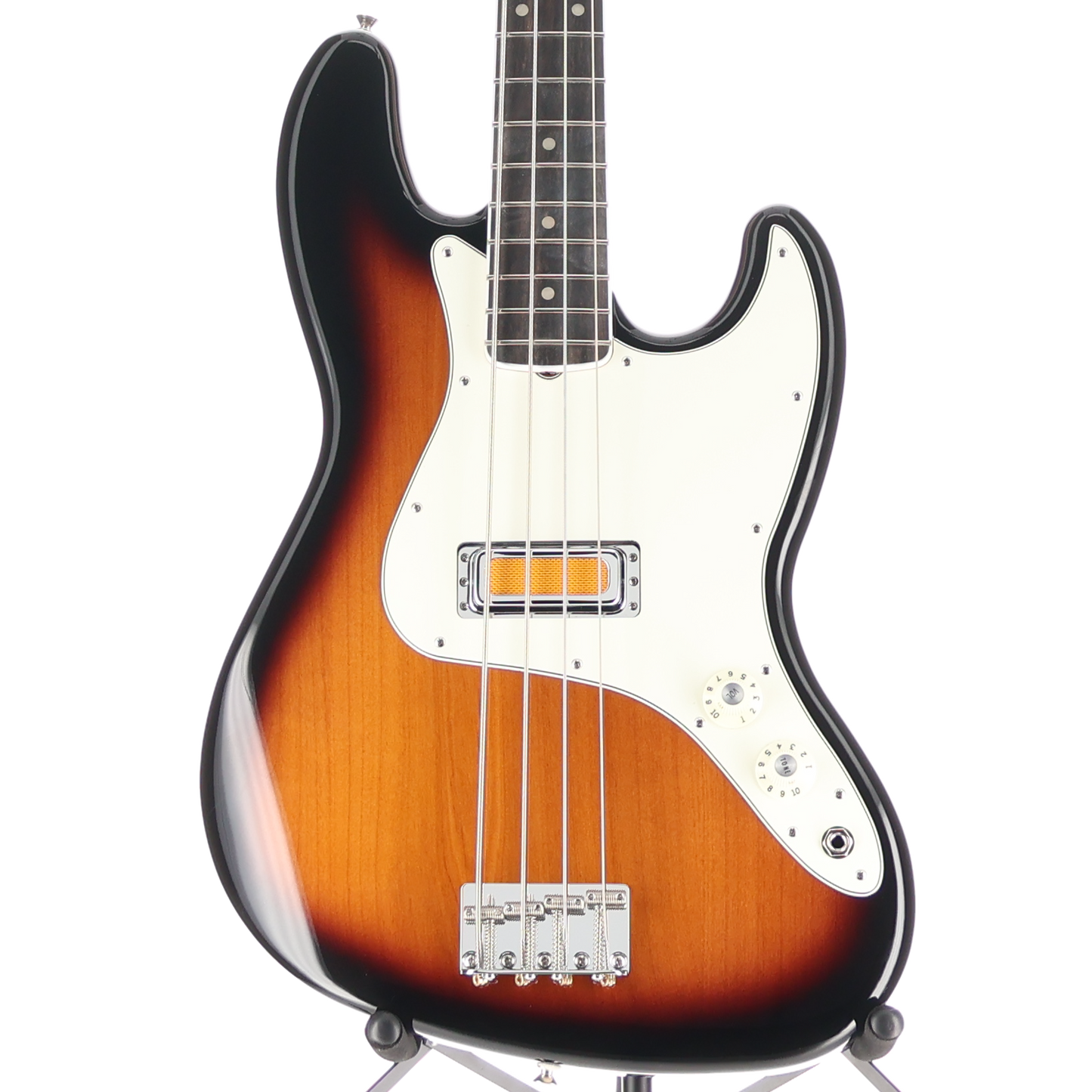 Fender Gold Foil Jazz Bass, 2-Color Sunburst, Plays Great (N3) (11641)