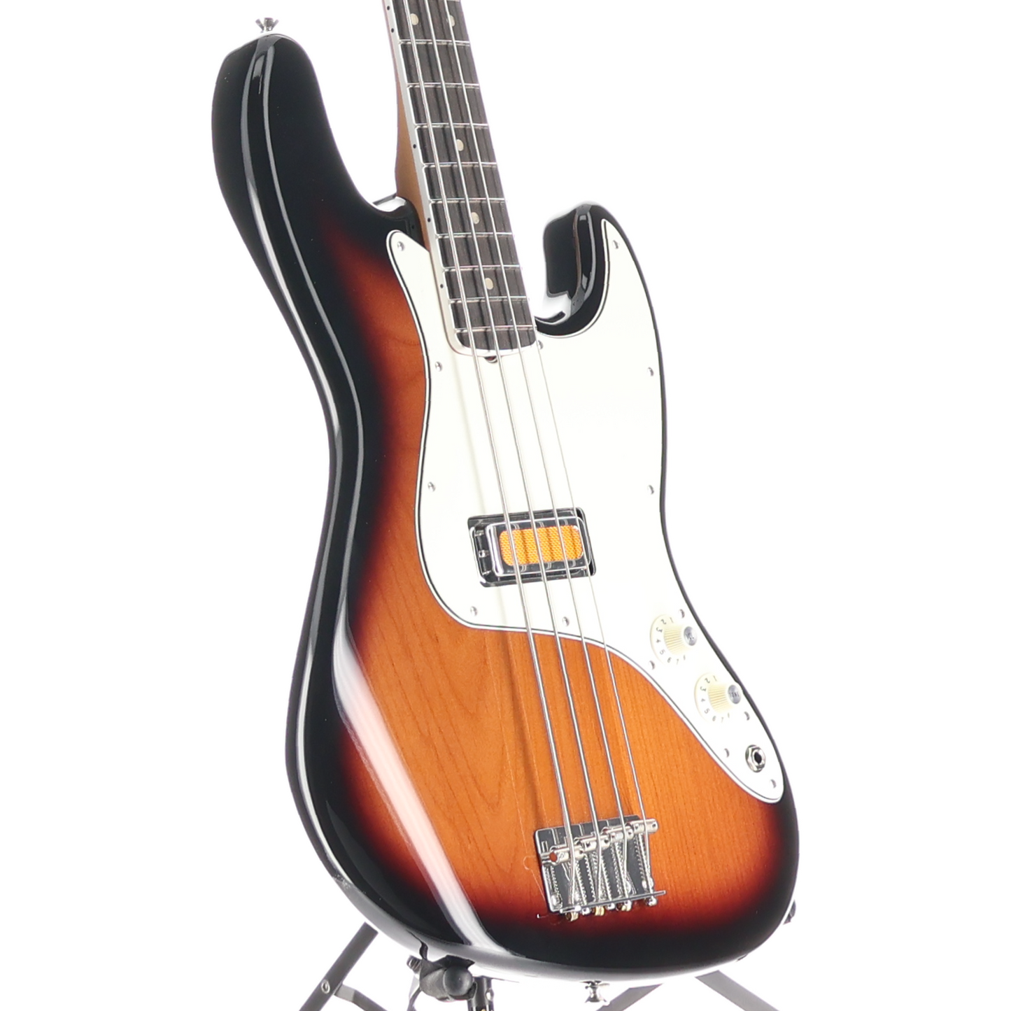 Fender Gold Foil Jazz Bass, 2-Color Sunburst, Professional Setup (Y9) (12853)