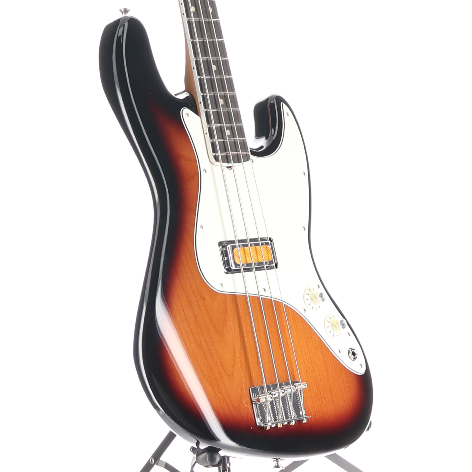 Fender Gold Foil Jazz Bass, 2-Color Sunburst, Professional Setup (Y9) (12853)