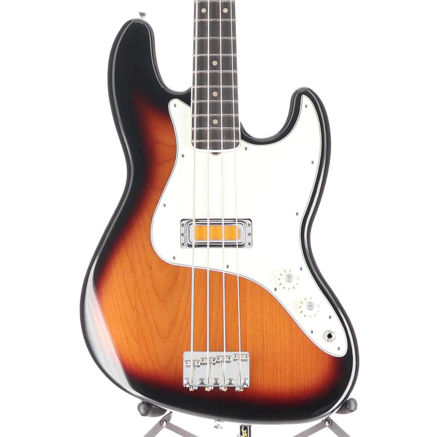 Fender Gold Foil Jazz Bass, 2-Color Sunburst, Professional Setup (Y9) (12853)