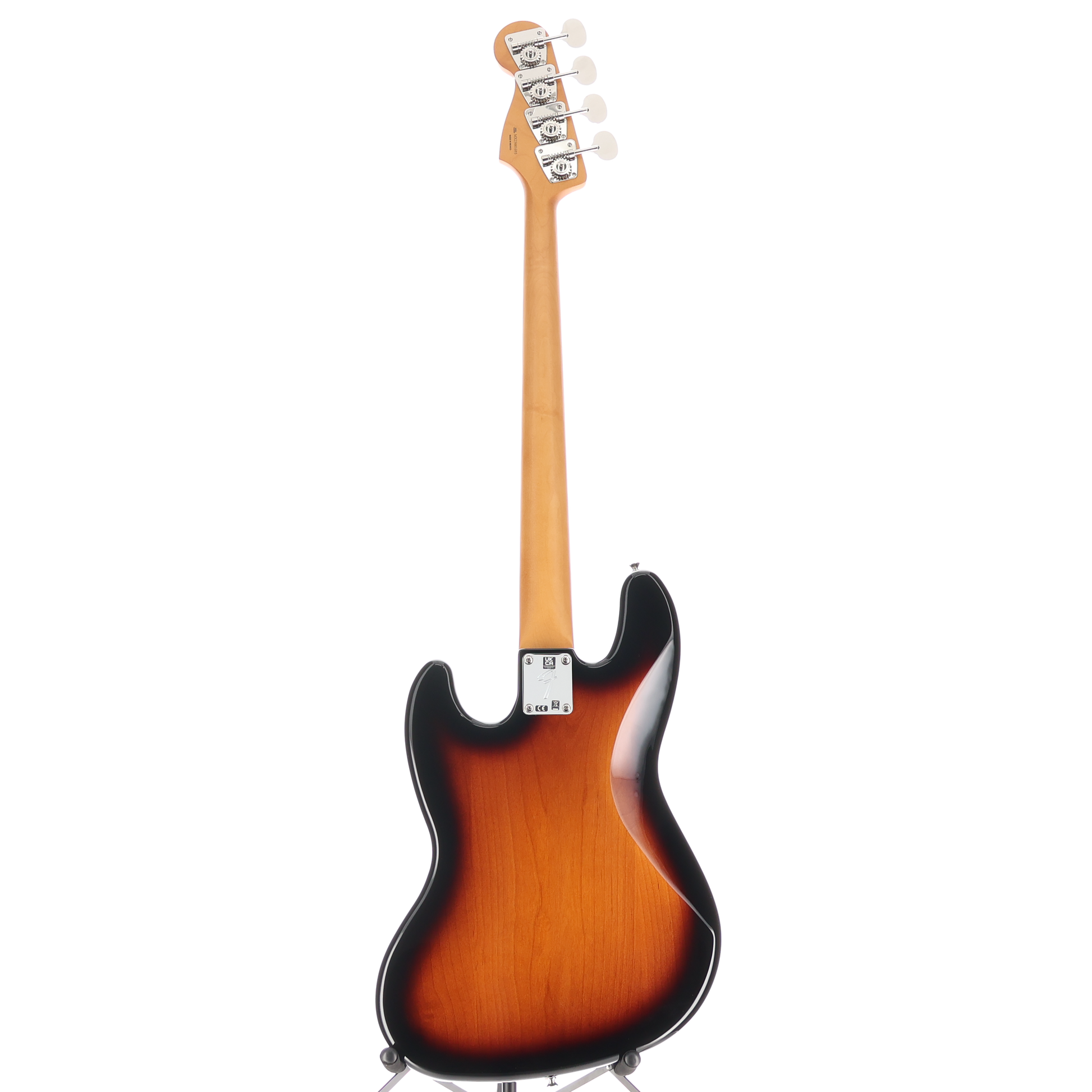 Fender Gold Foil Jazz Bass, Ebony Fingerboard, 2-Color Sunburst, Pro Setup (K6) (01693)