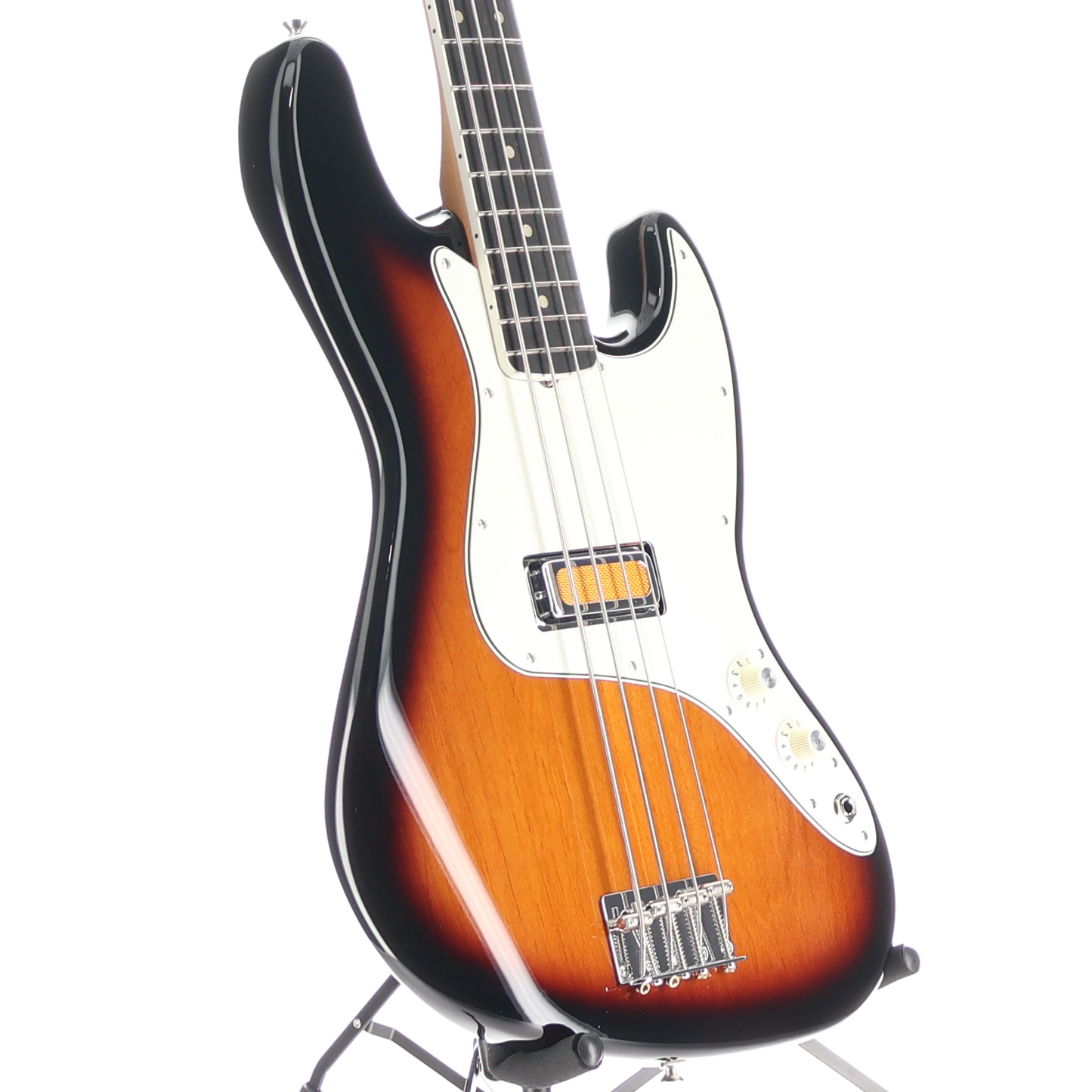 Fender Gold Foil Jazz Bass, Ebony Fingerboard, 2-Color Sunburst (RP) (11303)