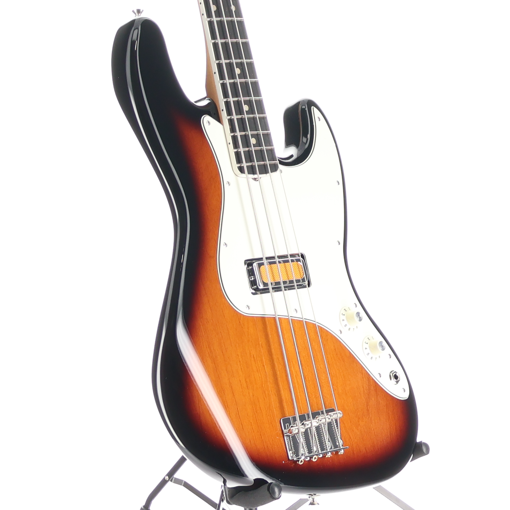 Fender Gold Foil Jazz Bass, Ebony Fingerboard, 2-Color Sunburst (RP) (11303)