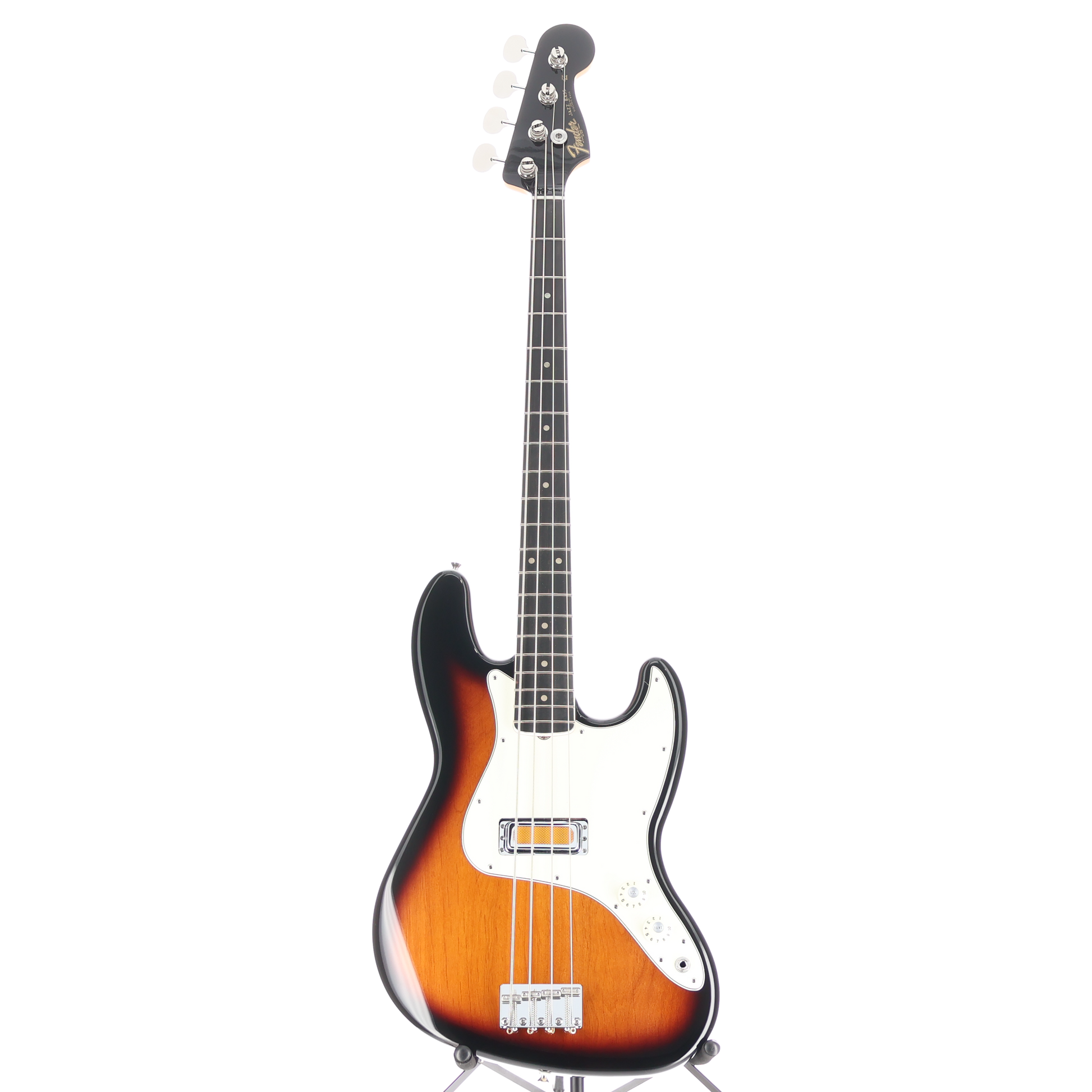 Fender Gold Foil Jazz Bass, Ebony Fingerboard, 2-Color Sunburst (RP) (11303)