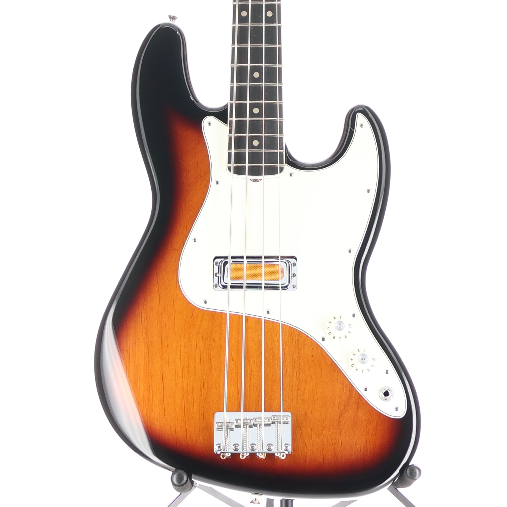 Fender Gold Foil Jazz Bass, Ebony Fingerboard, 2-Color Sunburst (RP) (11303)