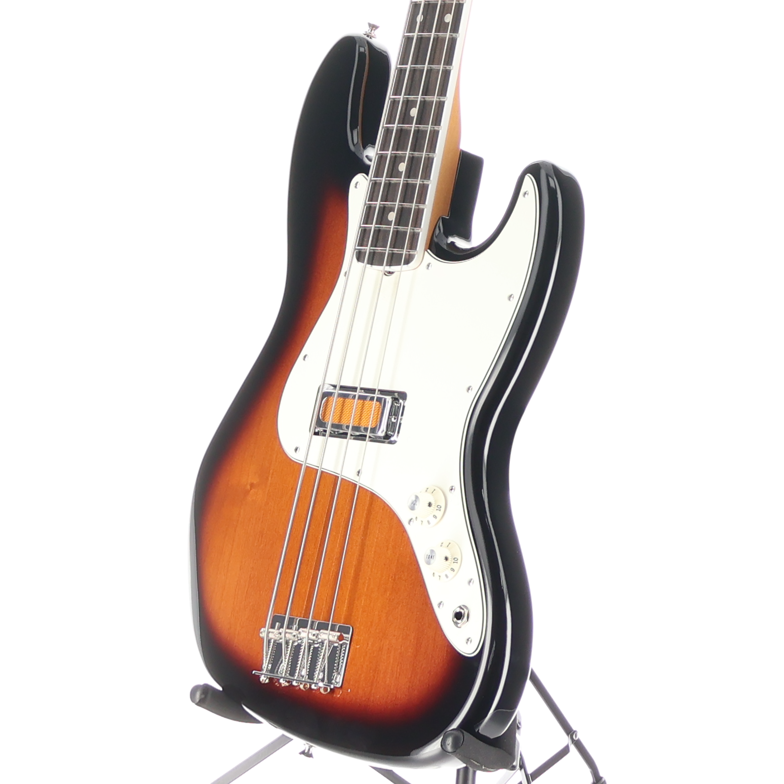Fender Gold Foil Jazz Bass, Ebony Fingerboard, 2-Color Sunburst (X1) (85299)