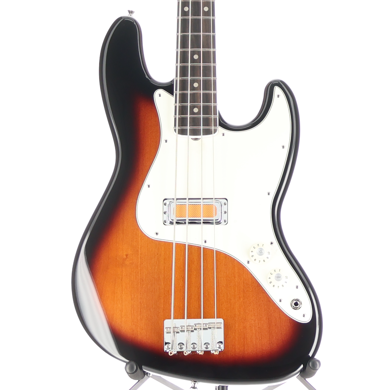 Fender Gold Foil Jazz Bass, Ebony Fingerboard, 2-Color Sunburst (X1) (85299)