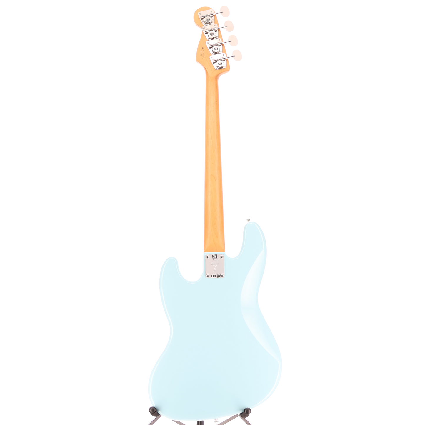 Fender Gold Foil Jazz Bass, Ebony Fingerboard, Sonic Blue, Stage Ready (I12) (85923)