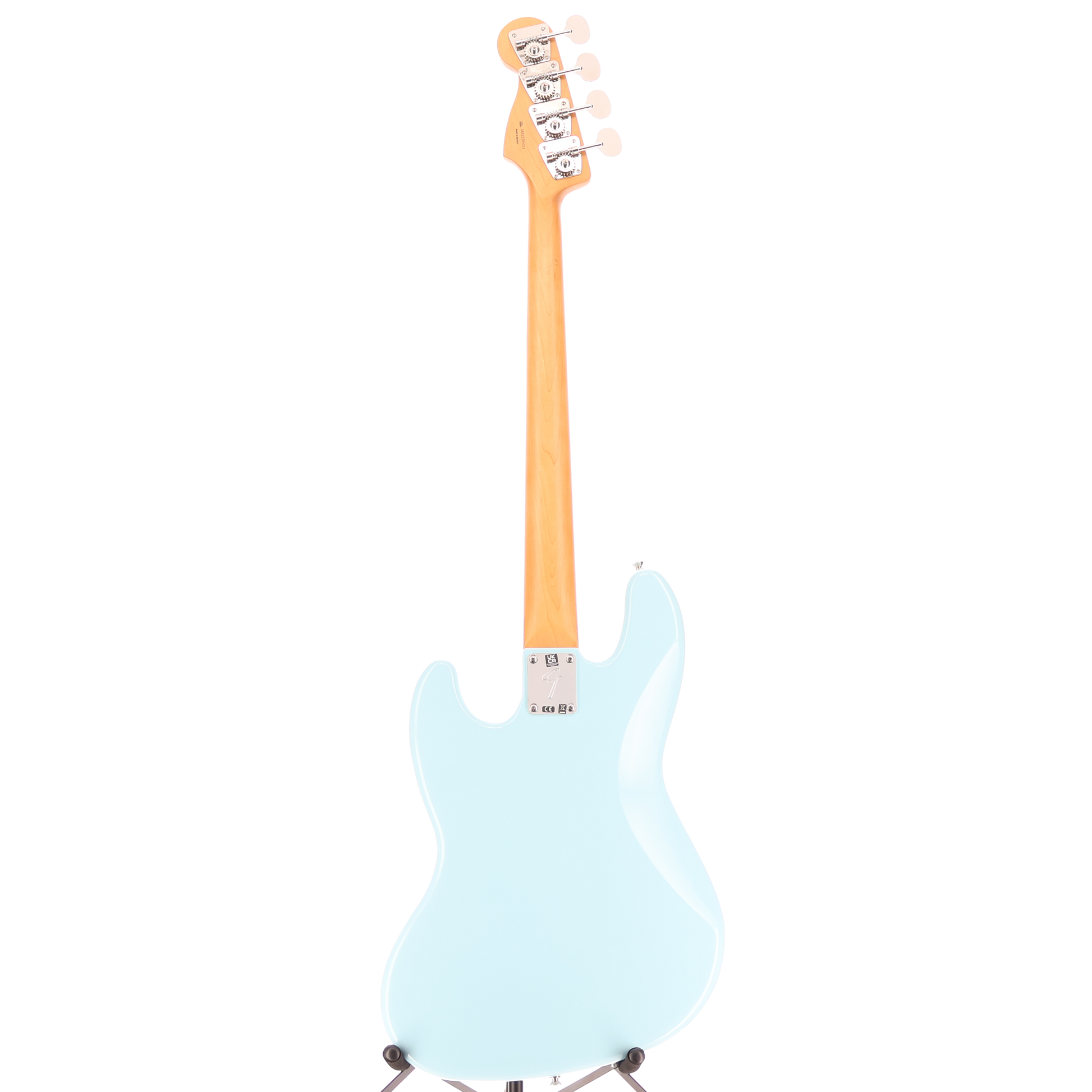Fender Gold Foil Jazz Bass, Ebony Fingerboard, Sonic Blue, Stage Ready (I12) (85923)